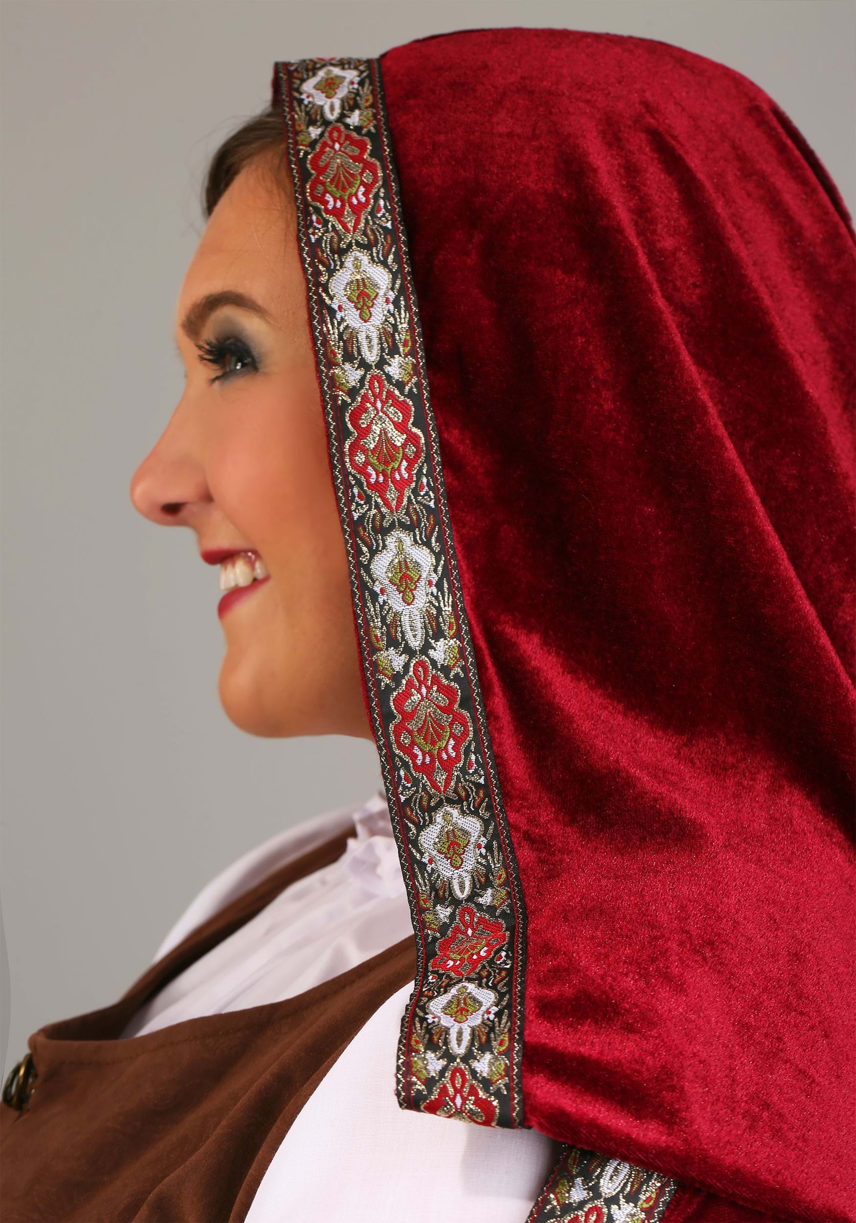 Deluxe Plus Size Women's Red Riding Hood Costume