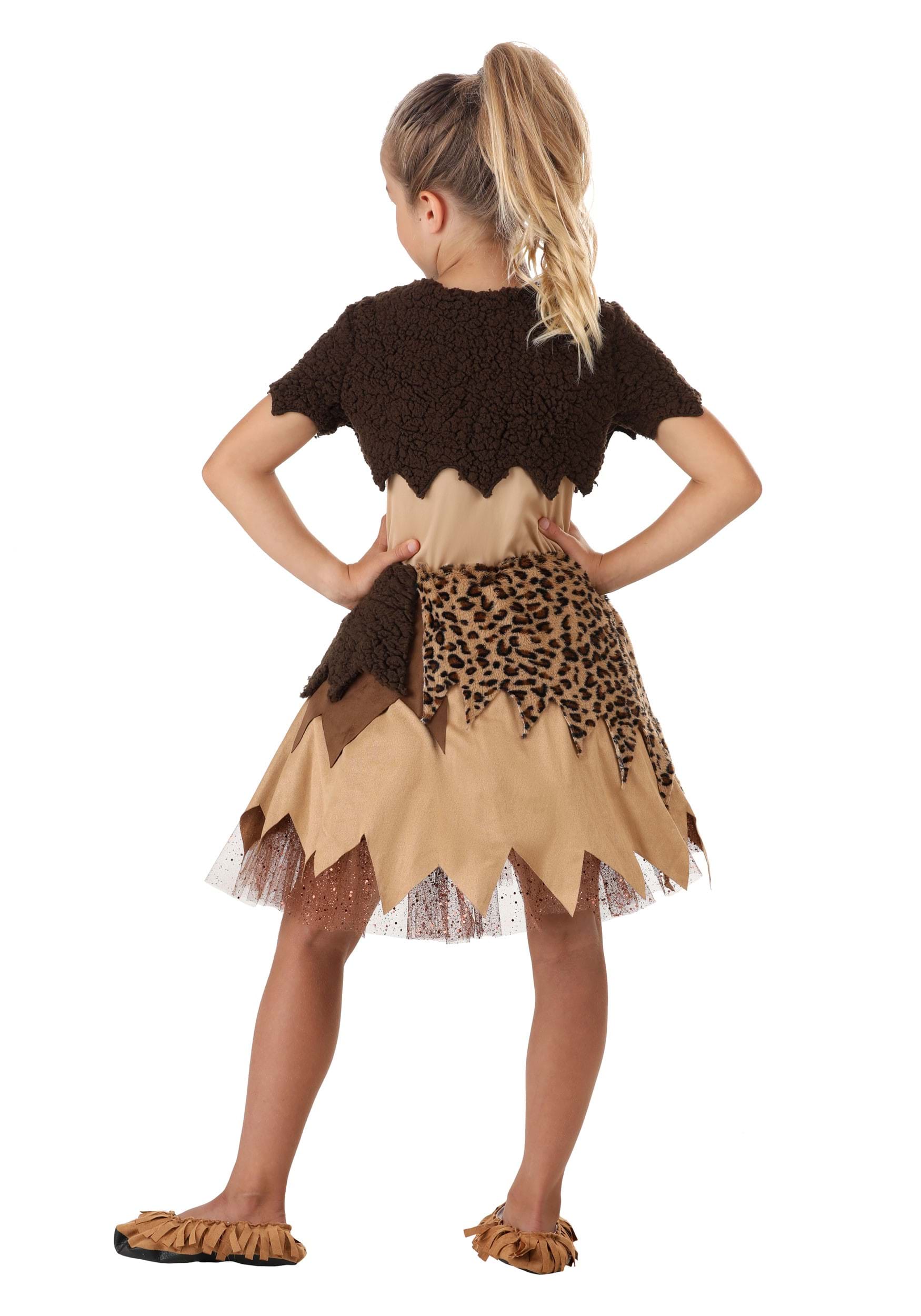 Cavegirl Dress Girl's Costume
