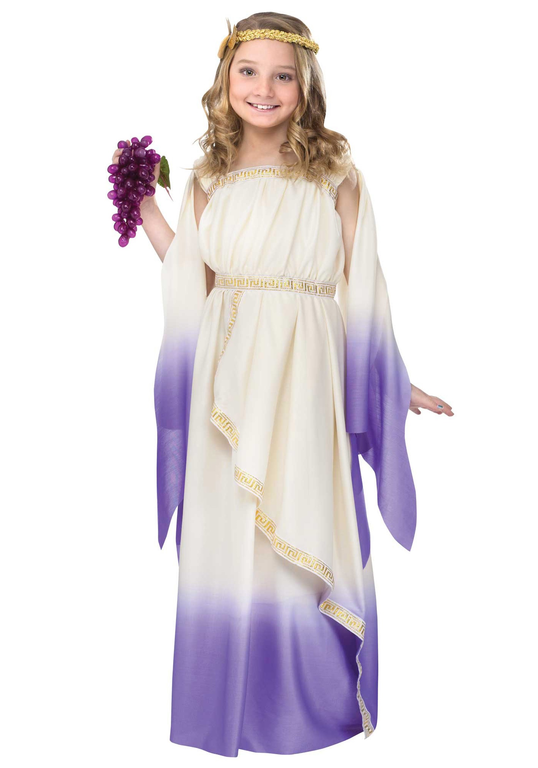 Purple Goddess Costume for Girls 1 Purple Goddess Costume for Girls