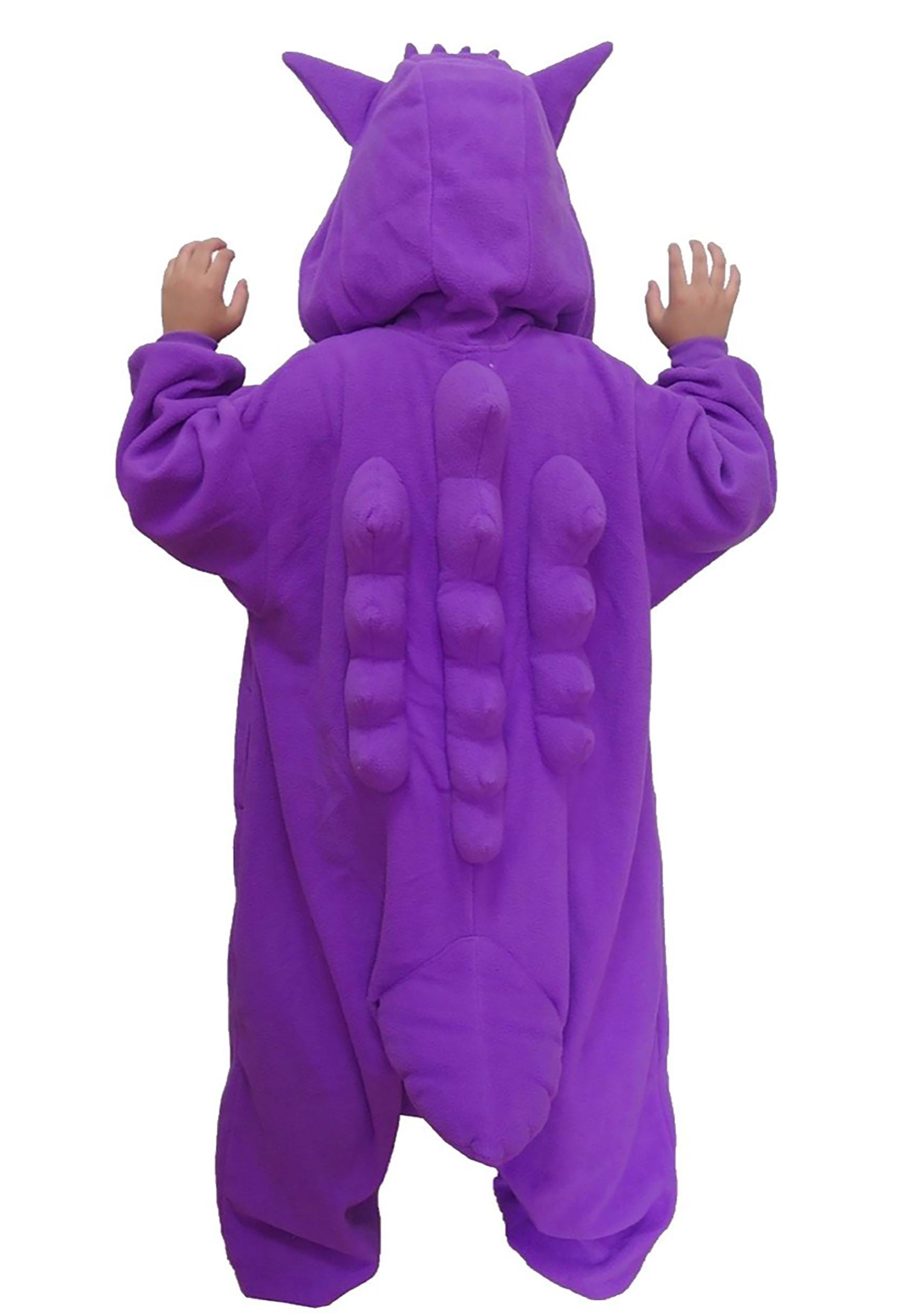 Pok茅mon Gengar Kigurumi for Kids