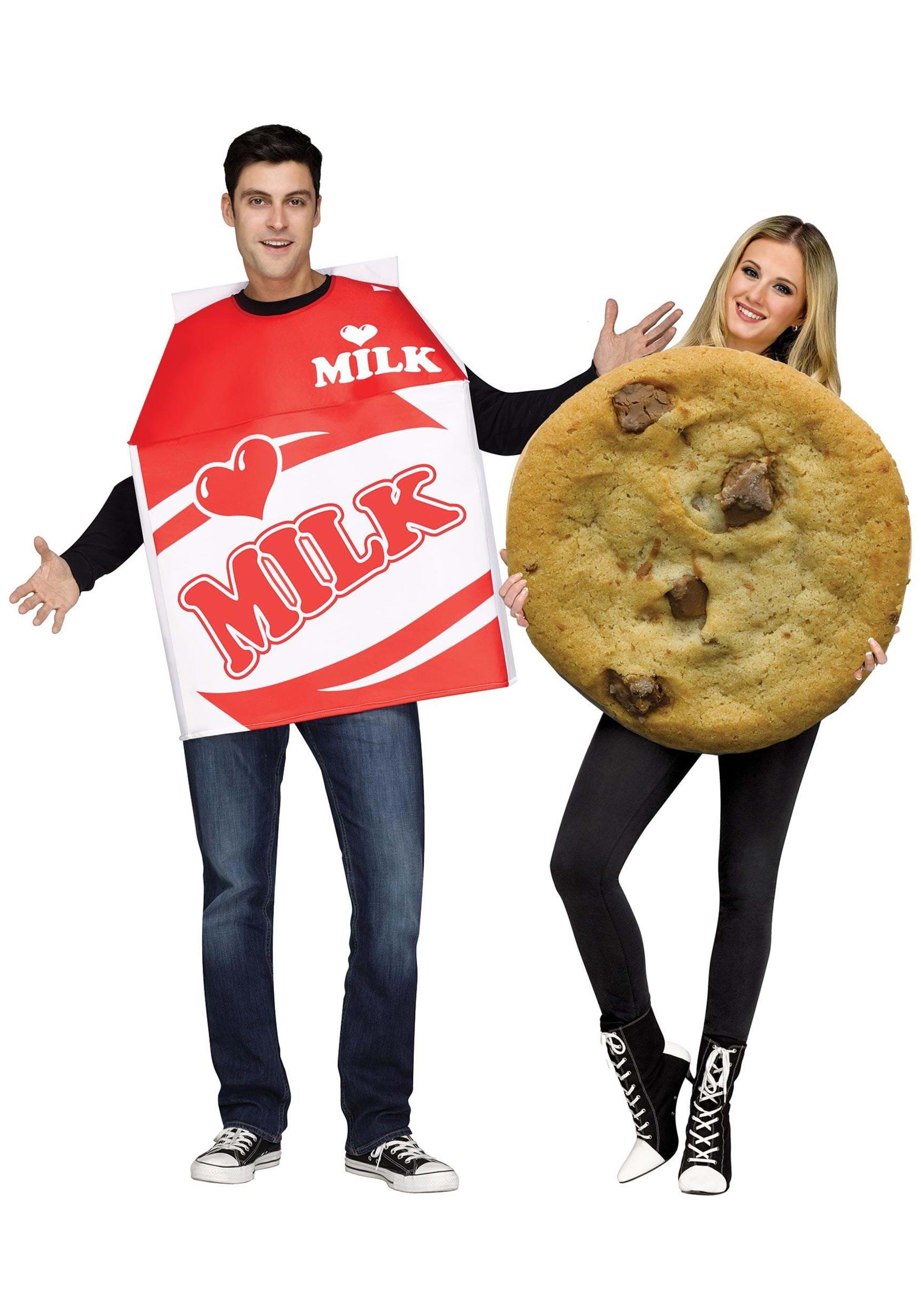 Adult Cookies and Milk Couple Costume