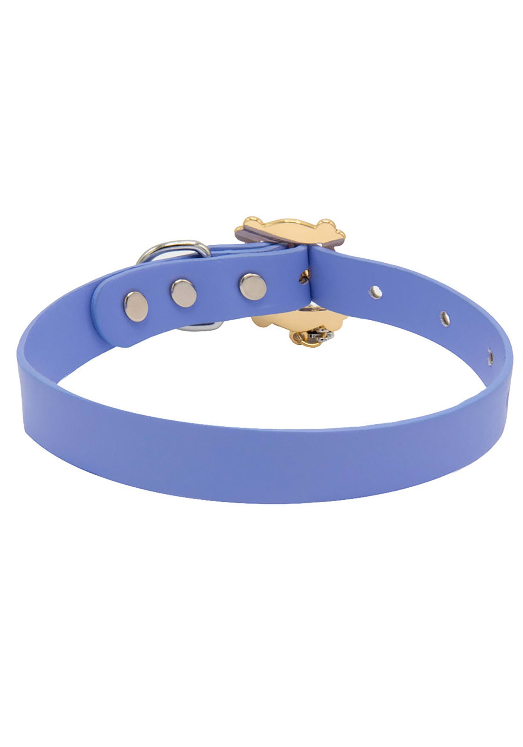 Friends with Monica's Door Frame Buckle Purple Vegan Leather Dog Collar