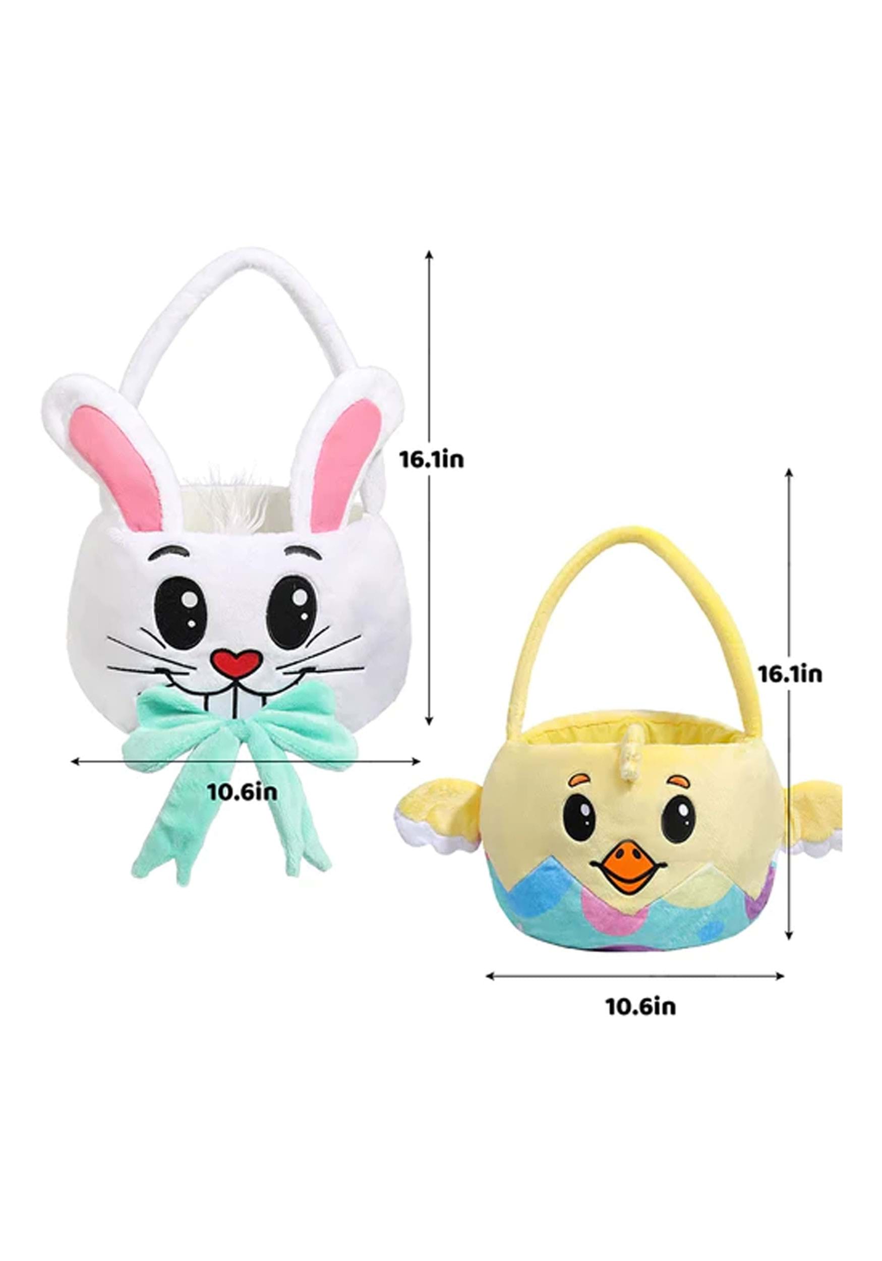 Chicken and Bunny Basket Set
