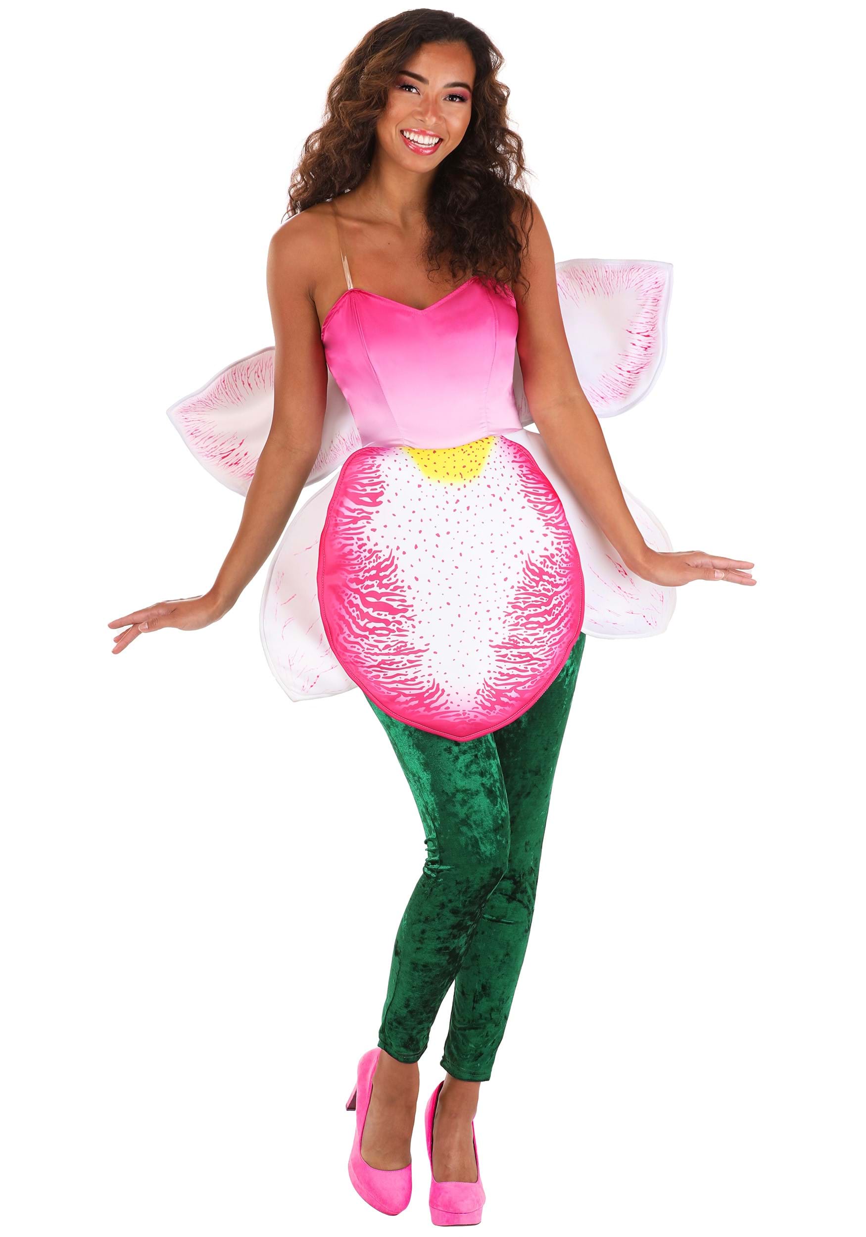 Women's Orchid Flower Costume