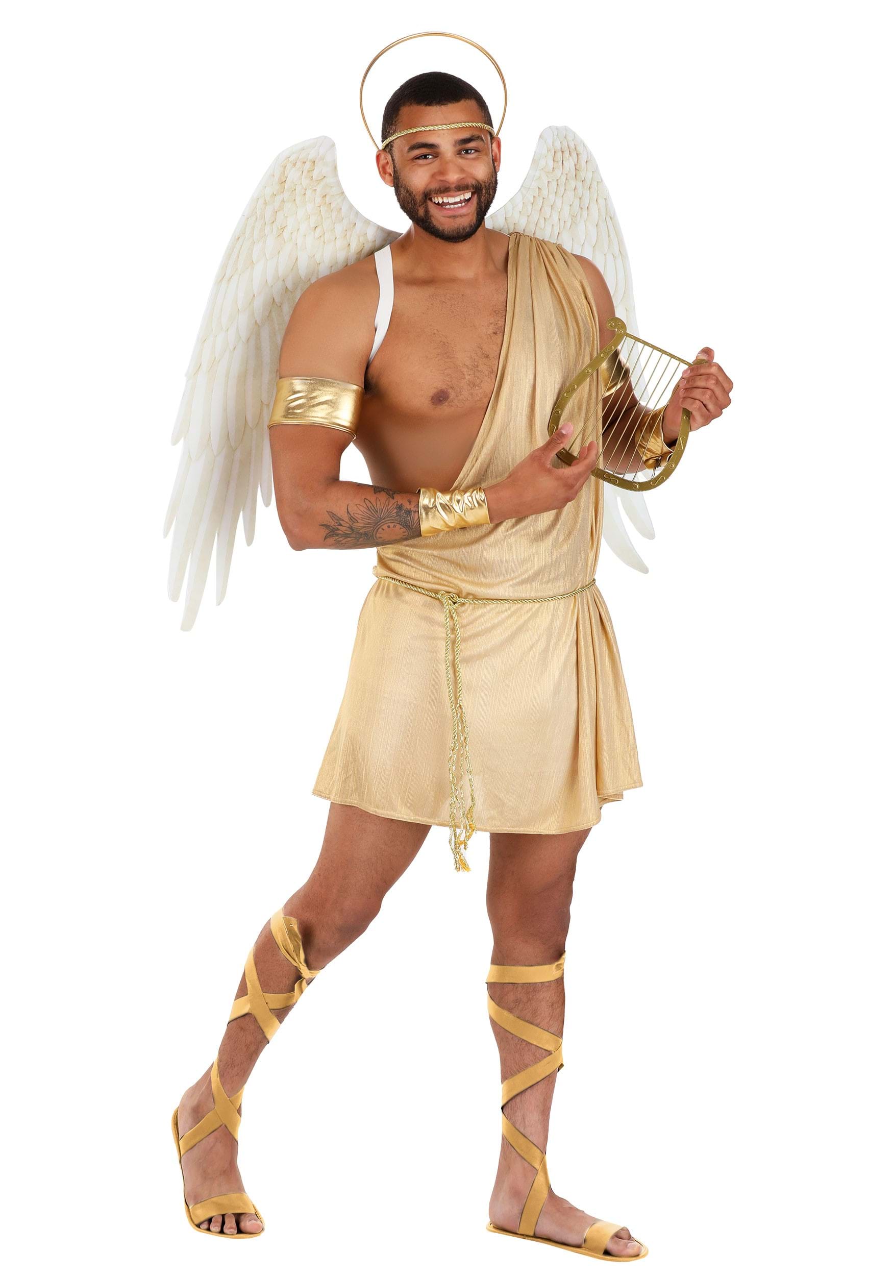Plus Size Men's Sexy Angel Costume