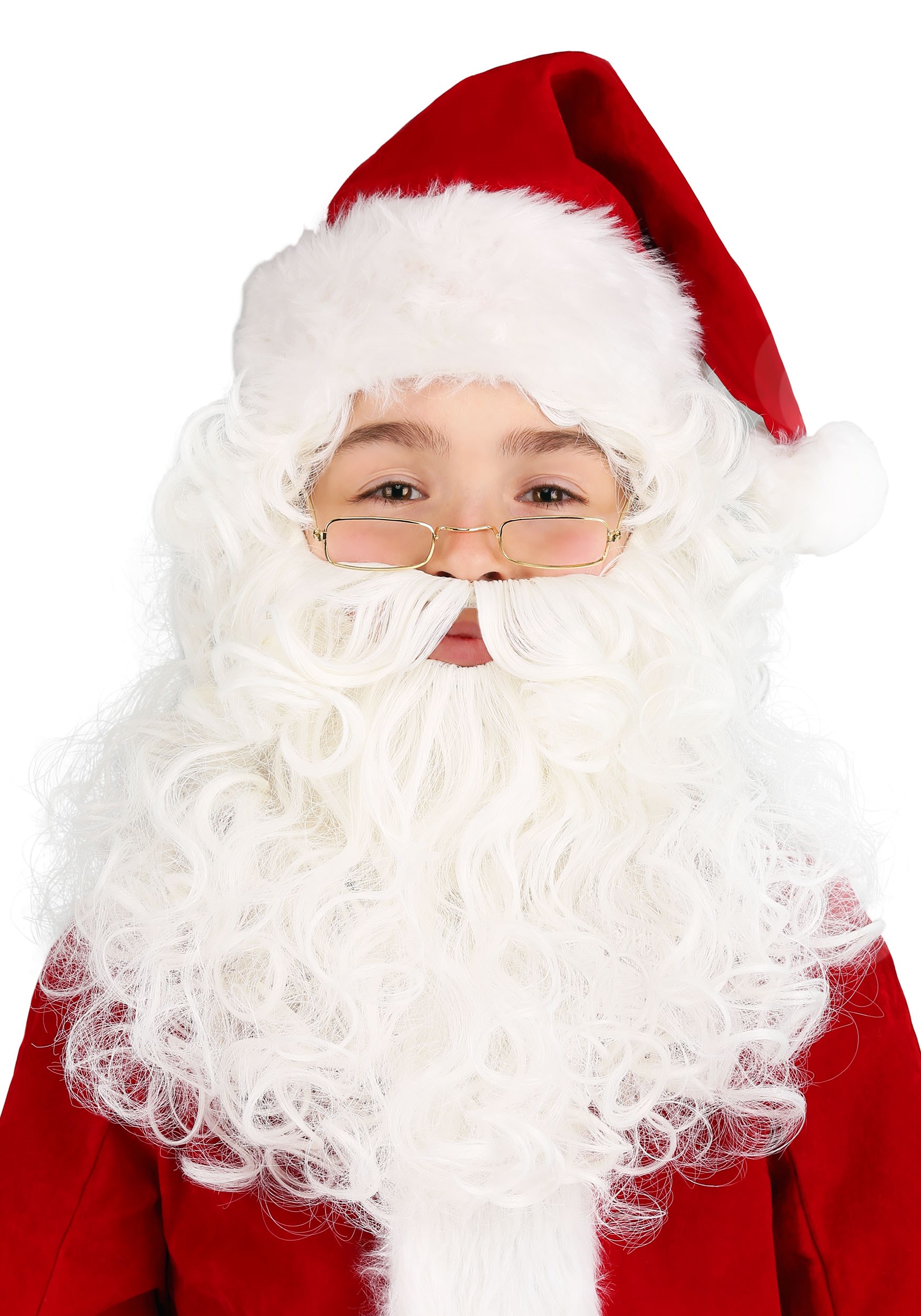 Boy's Santa Costume Wig and Beard Accessory