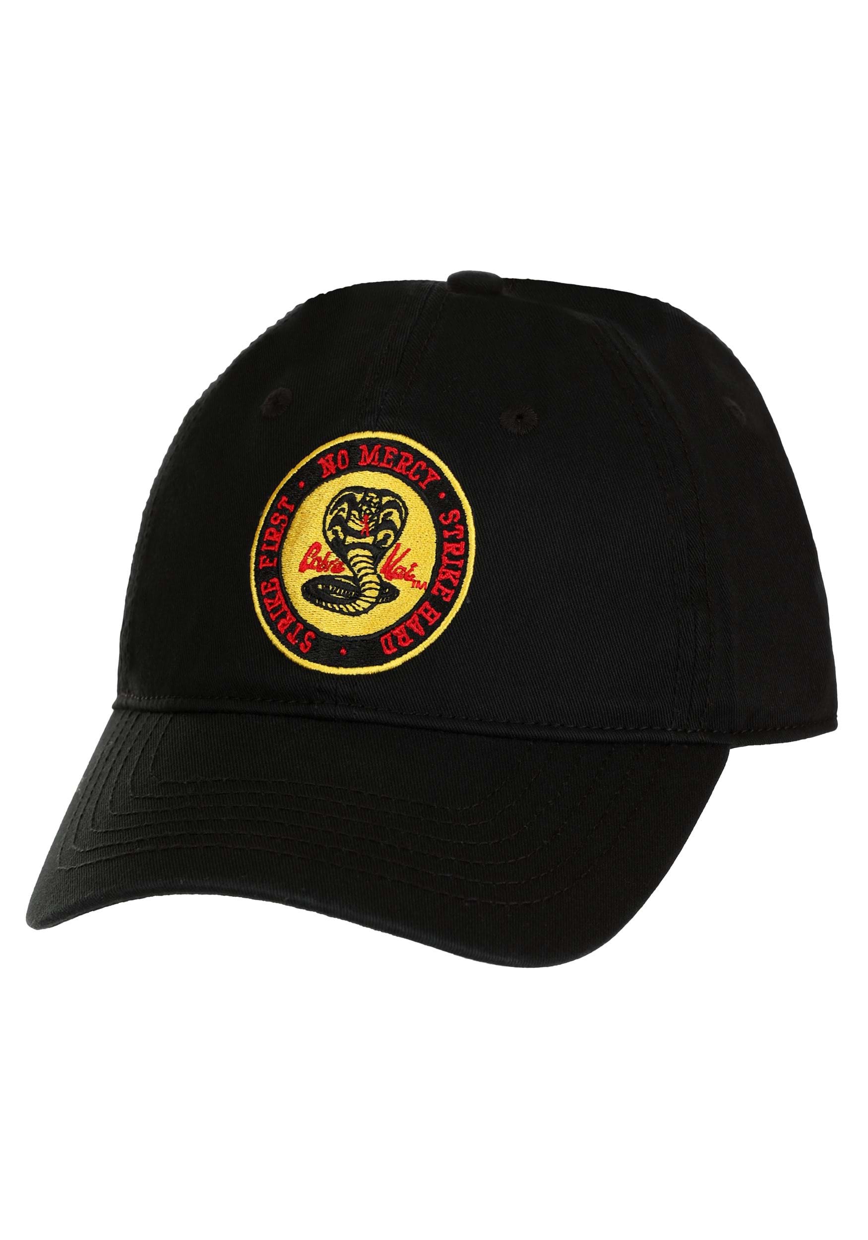 Cobra Kai Black Dad Hat for Adults