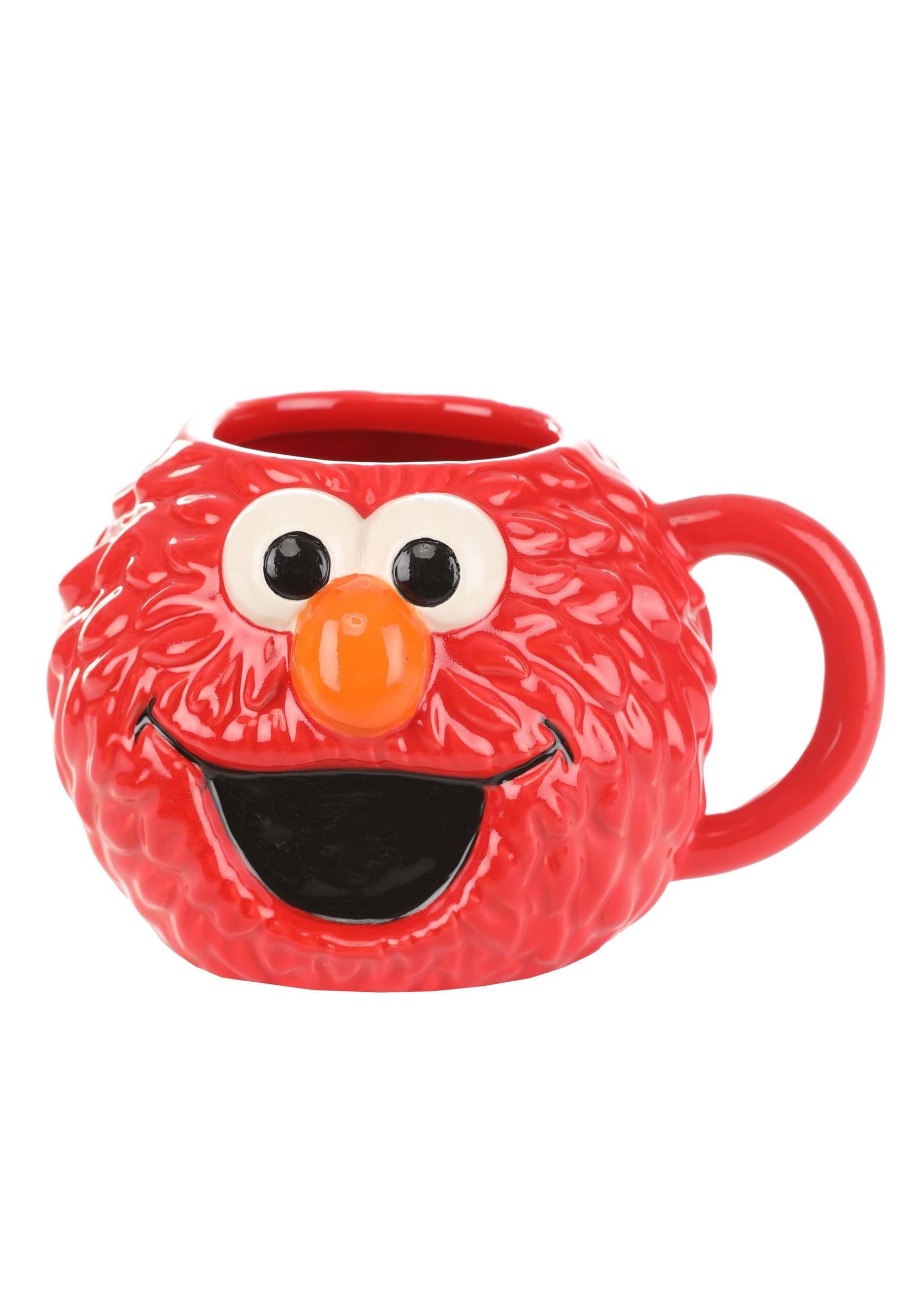 Sesame Street Elmo Head Molded Mug 3 Sesame Street Elmo Head Molded Mug