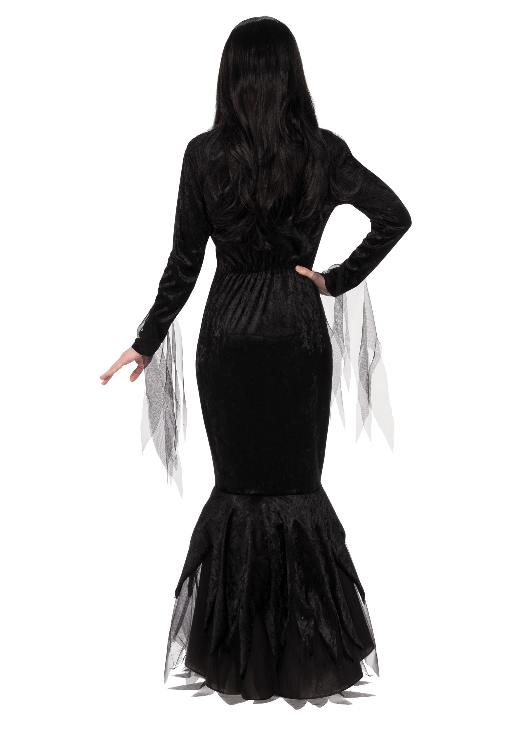 Morticia Addams Family Women's Costume 2 Morticia Addams Family Women's Costume