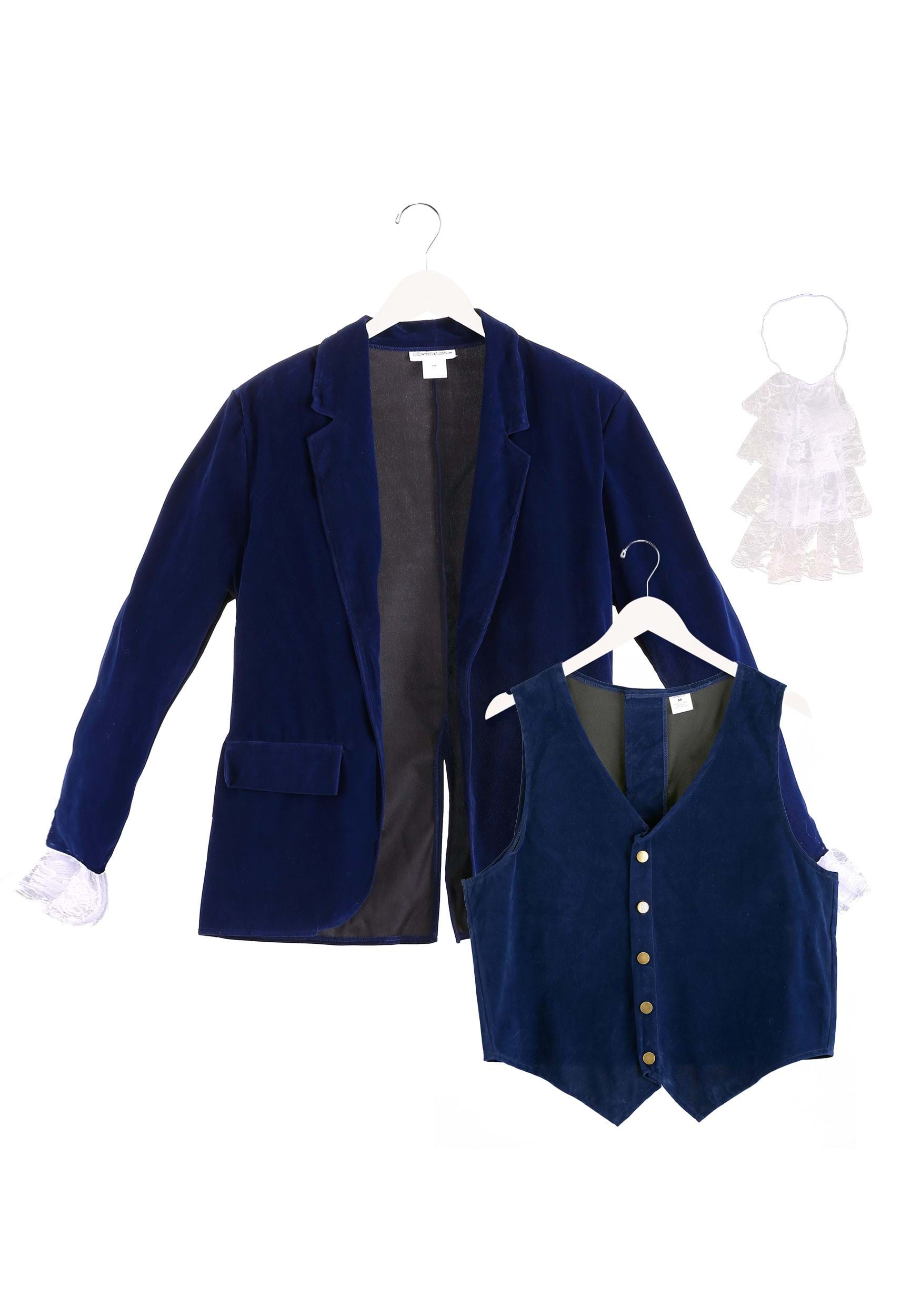 Men's Deluxe Blue '60s Swinger Costume