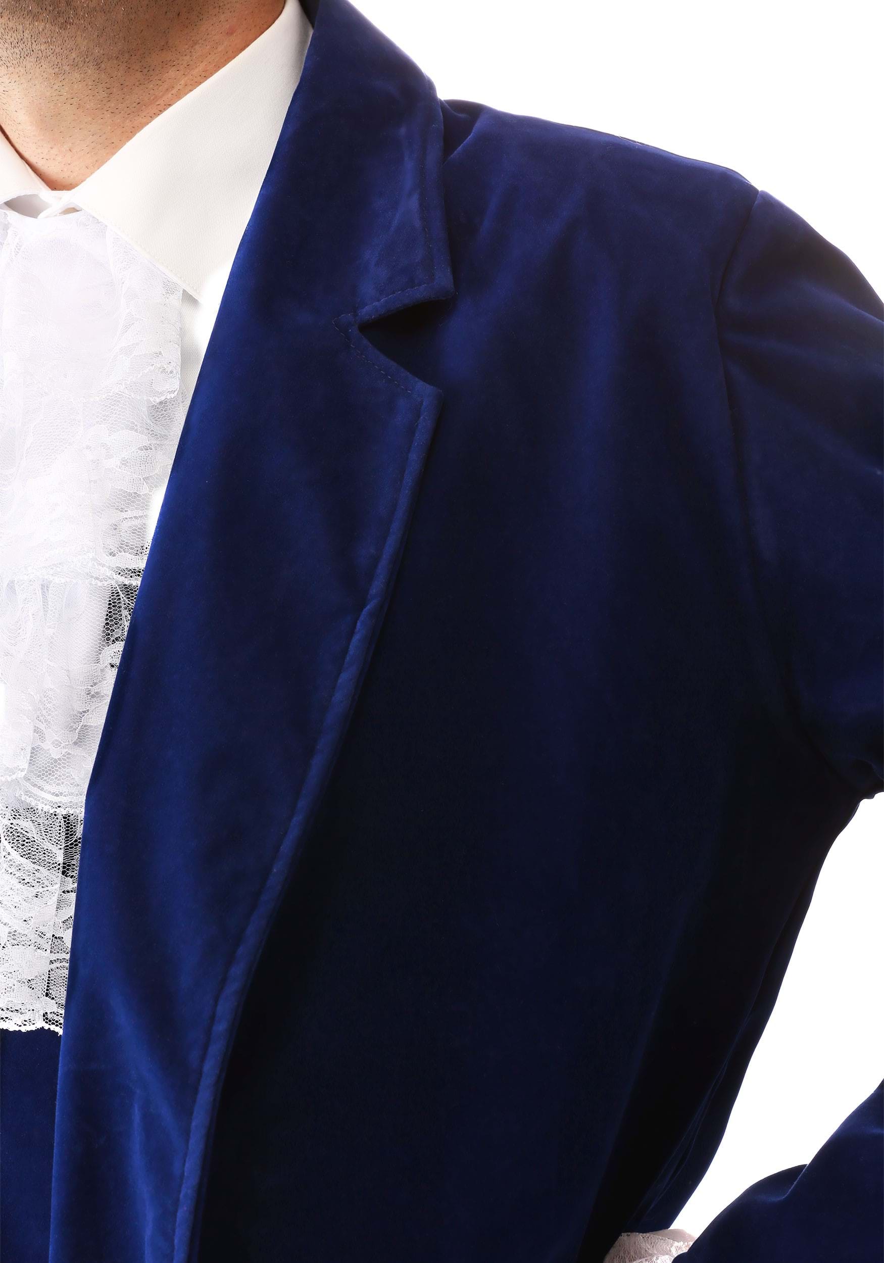 Men's Deluxe Blue '60s Swinger Costume