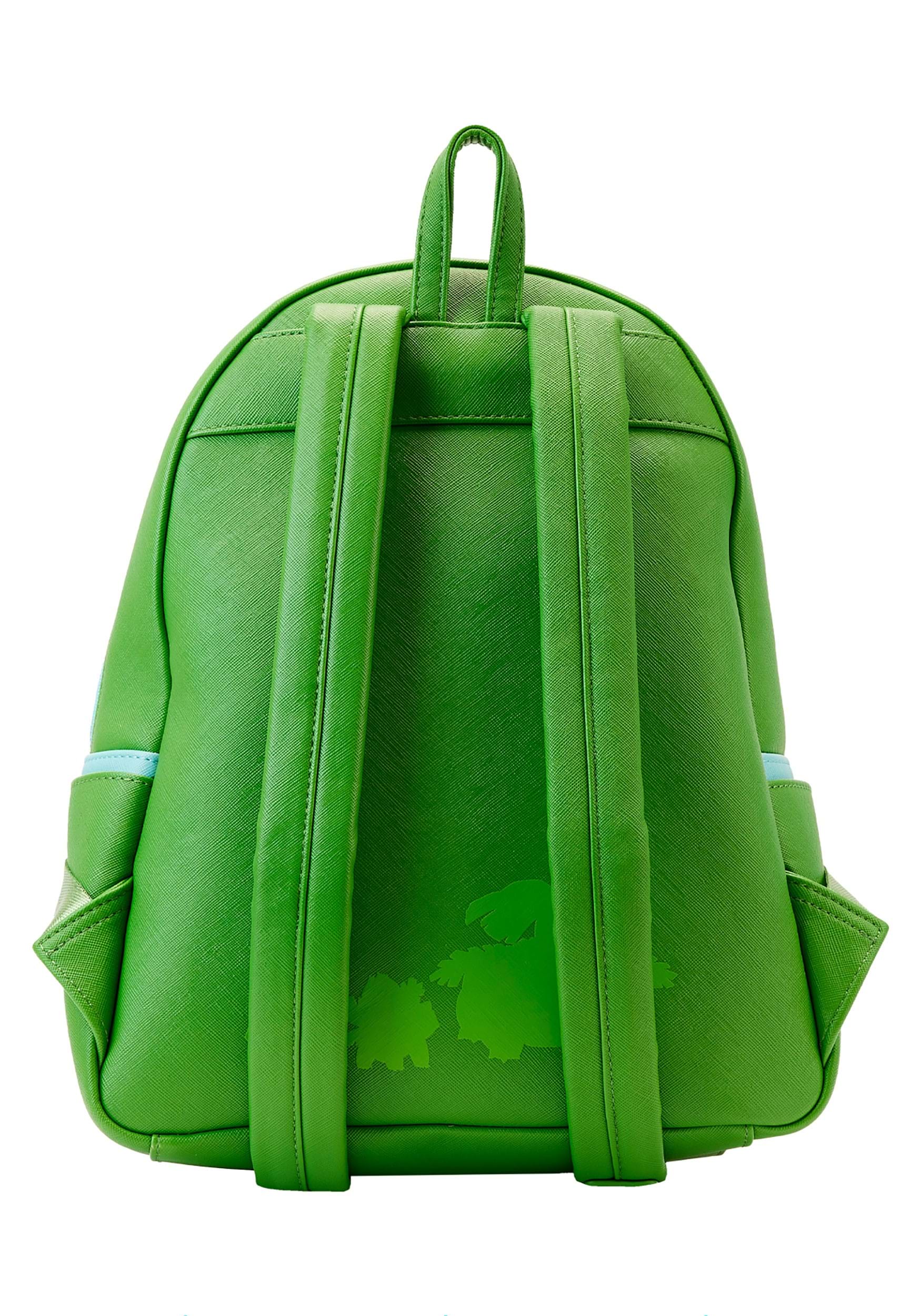 Loungefly Pokemon Bulbasaur Evolutions Triple Pocket Backpack