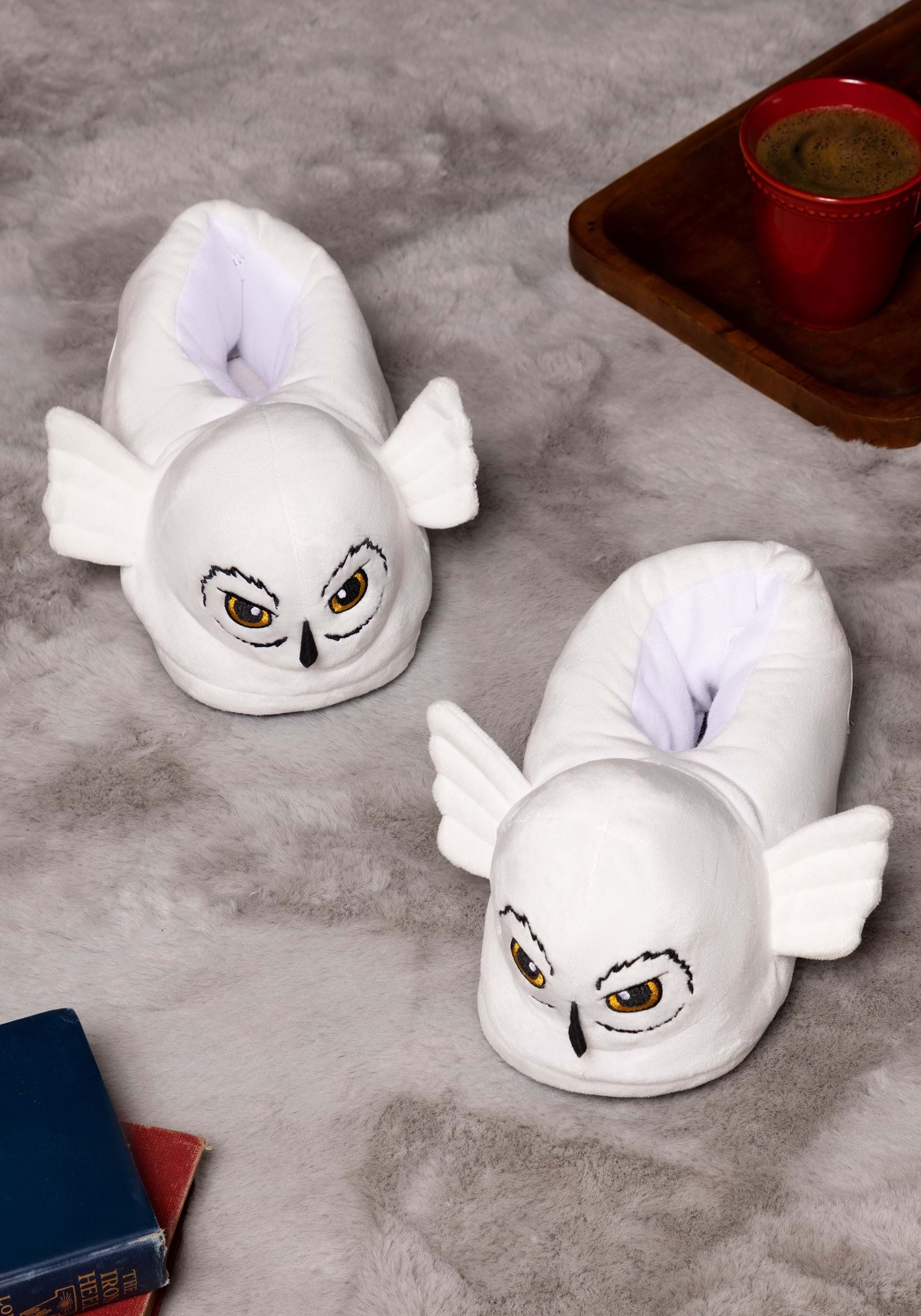 Adult Harry Potter Hedwig Slippers