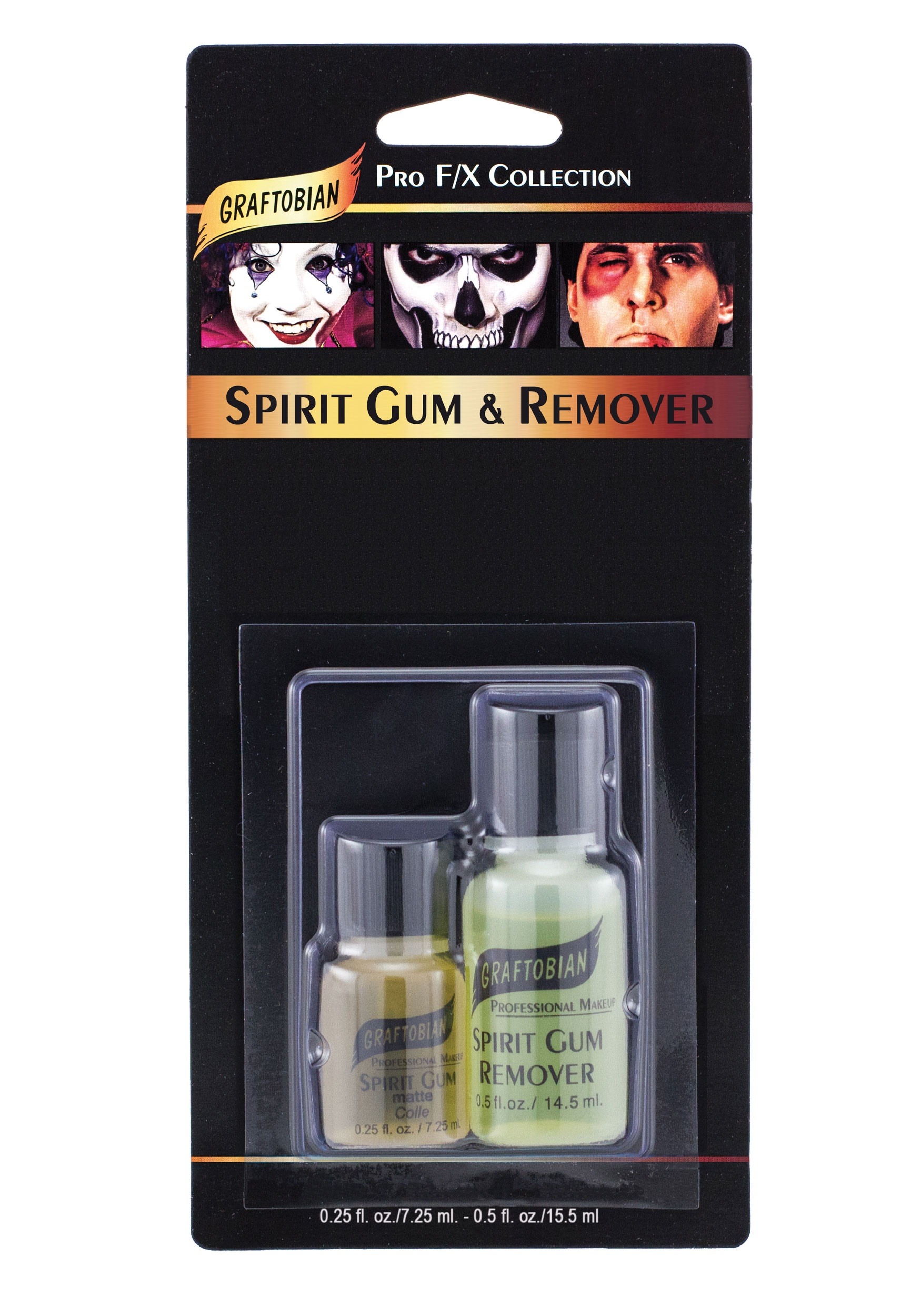 Deluxe Graftobian Spirit Gum and Remover 1 Deluxe Graftobian Spirit Gum and Remover