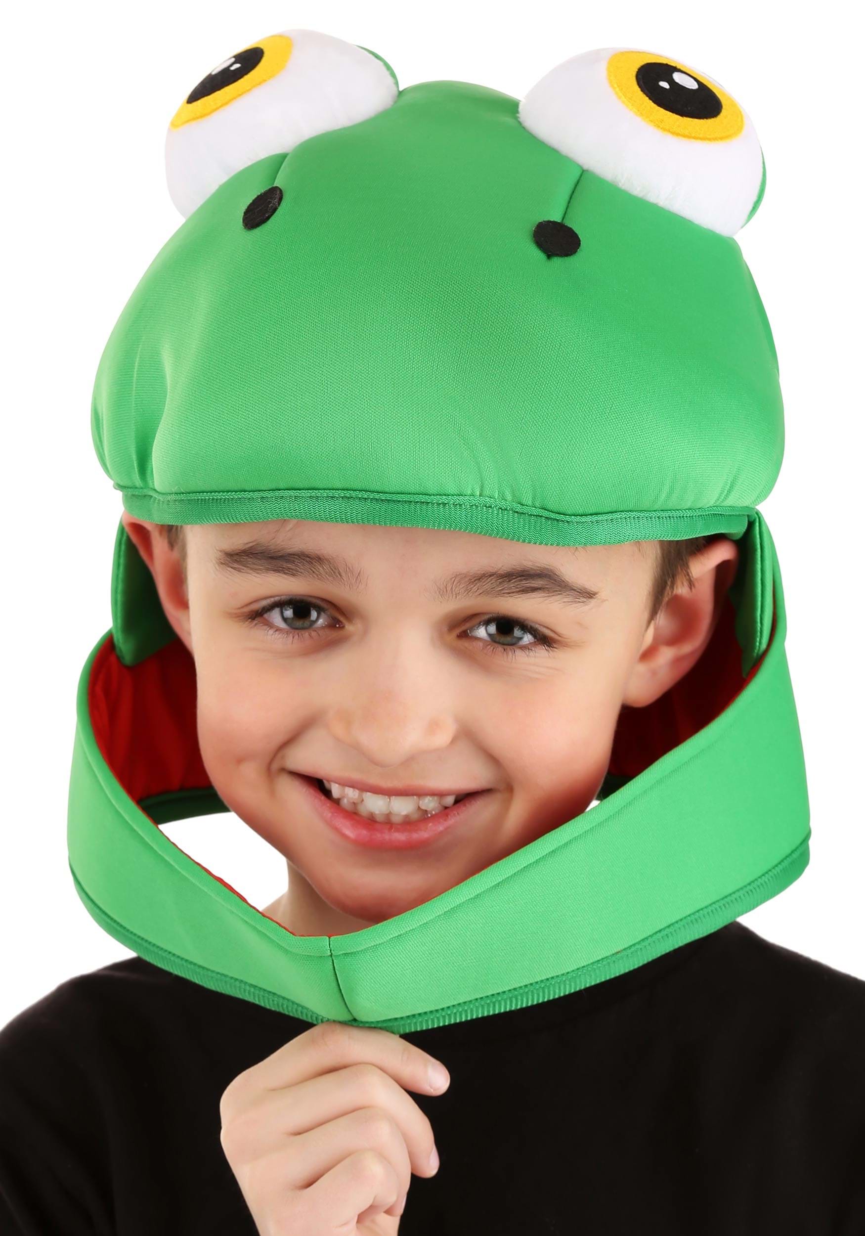 Jawesome Frog Costume Hat
