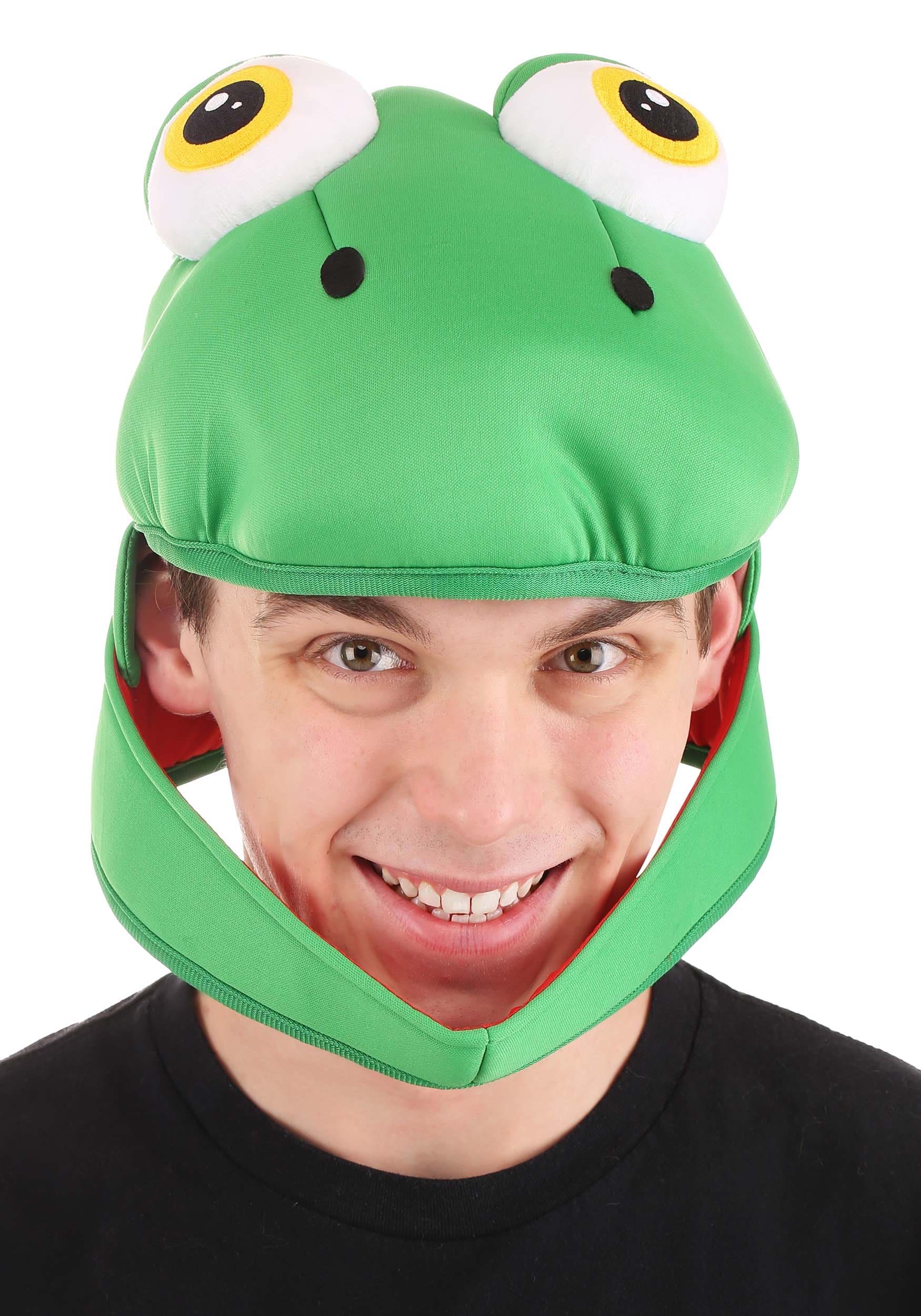 Jawesome Frog Costume Hat