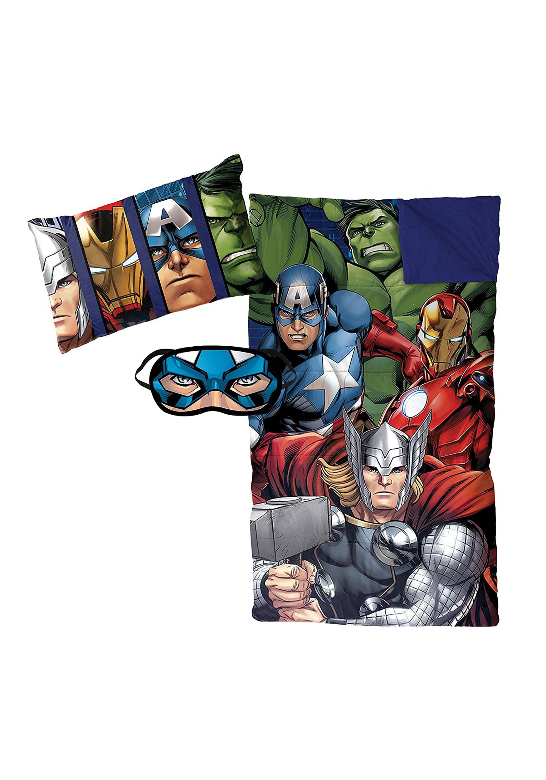 Avengers Assemble 3-Piece Sleeping Bag Set