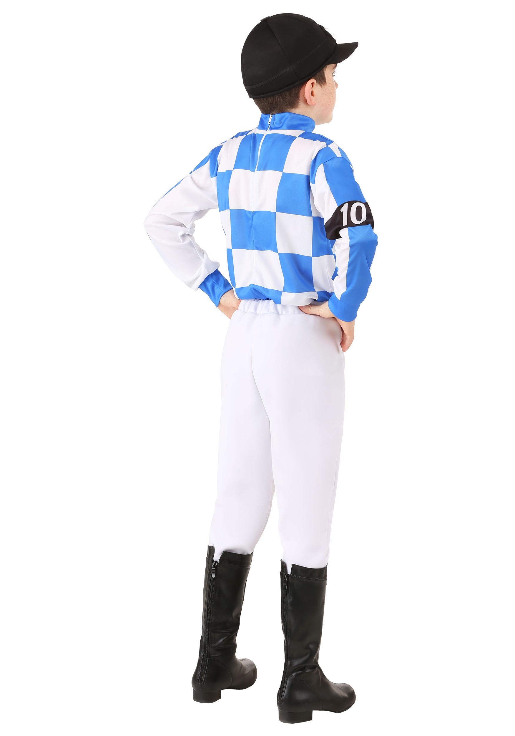 Blue Jockey Costume for Kids
