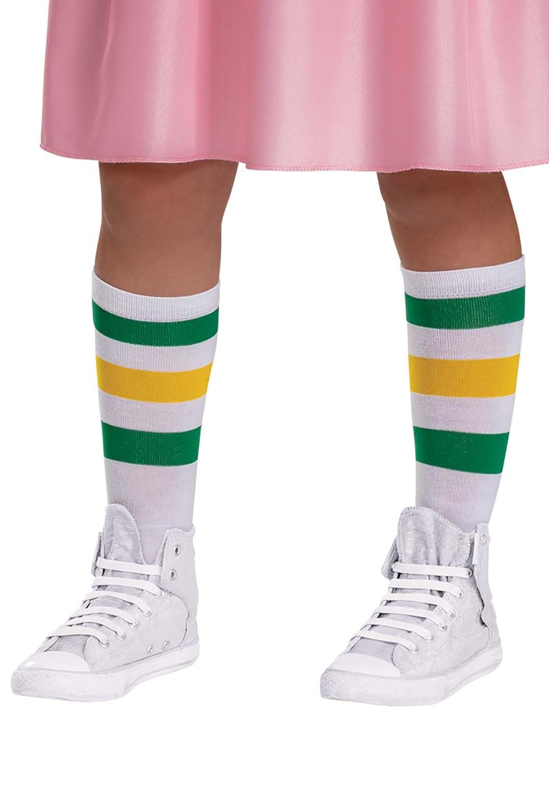 Kid's Stranger Things Tween Classic Pink Dress Eleven Costume 6 Kid's Stranger Things Tween Classic Pink Dress Eleven Costume