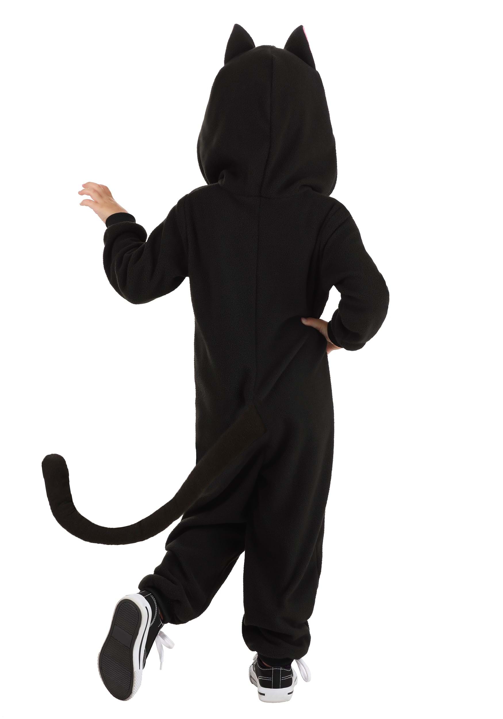 Black Cat Onesie Costume for Toddlers