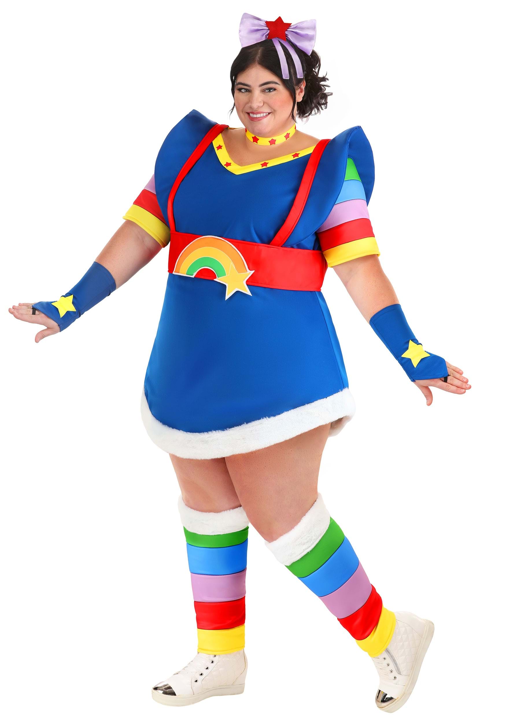 Rainbow Brite Plus Size Costume for Women 13 Rainbow Brite Plus Size Costume for Women