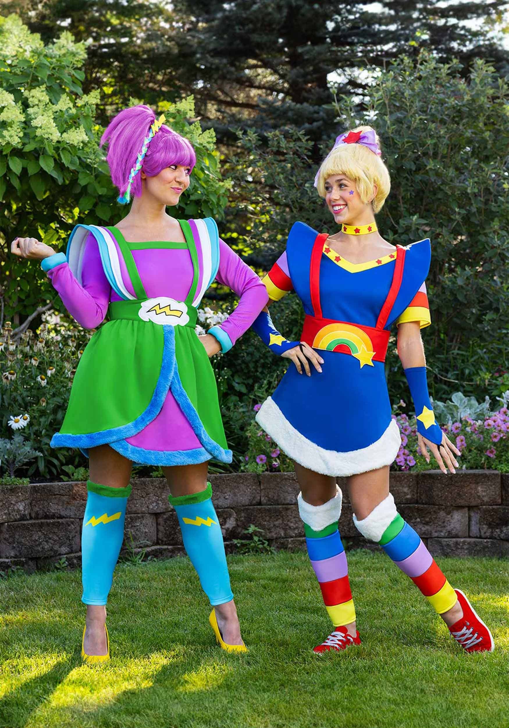 Rainbow Brite Plus Size Costume for Women 2 Rainbow Brite Plus Size Costume for Women