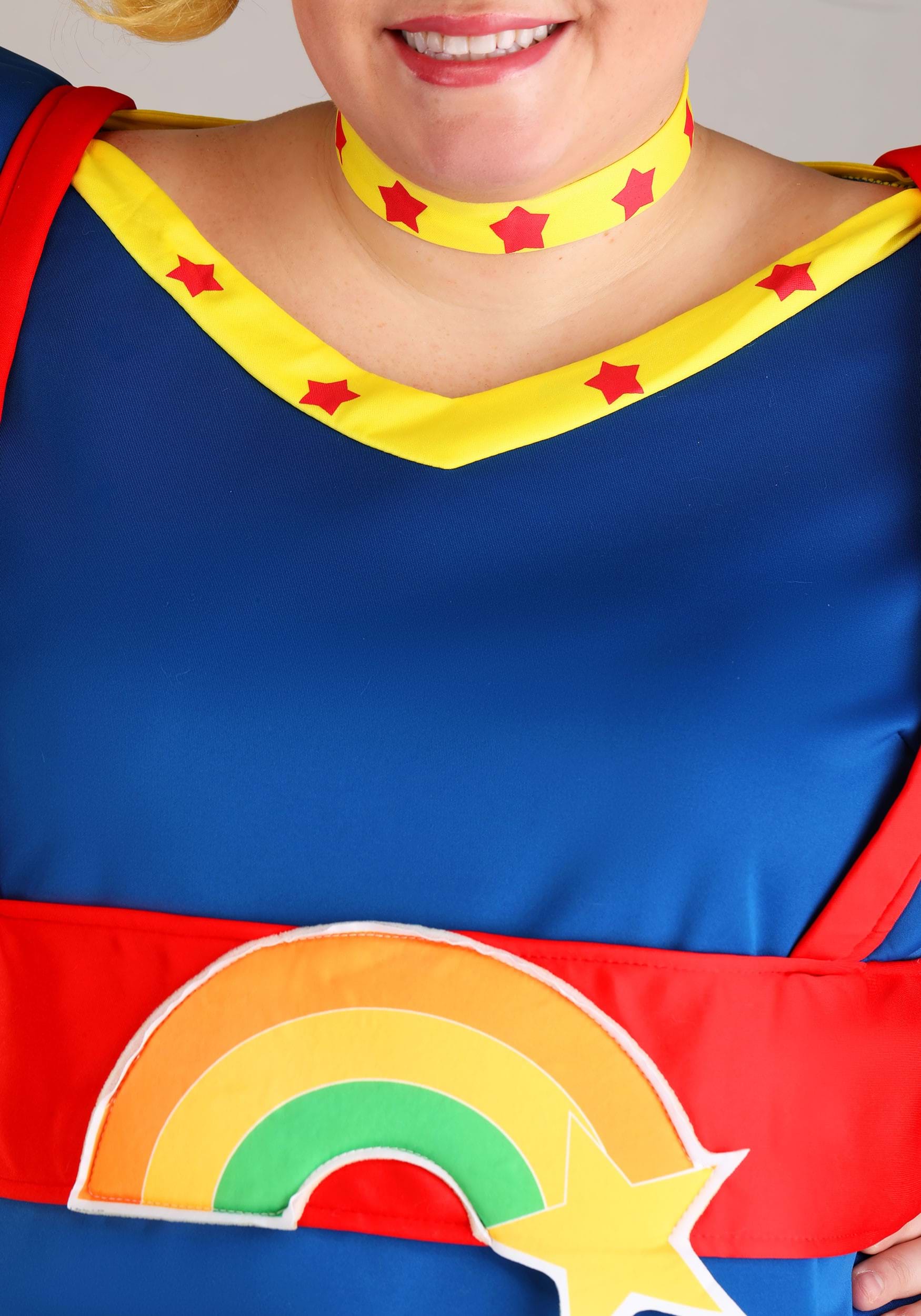 Rainbow Brite Plus Size Costume for Women 8 Rainbow Brite Plus Size Costume for Women