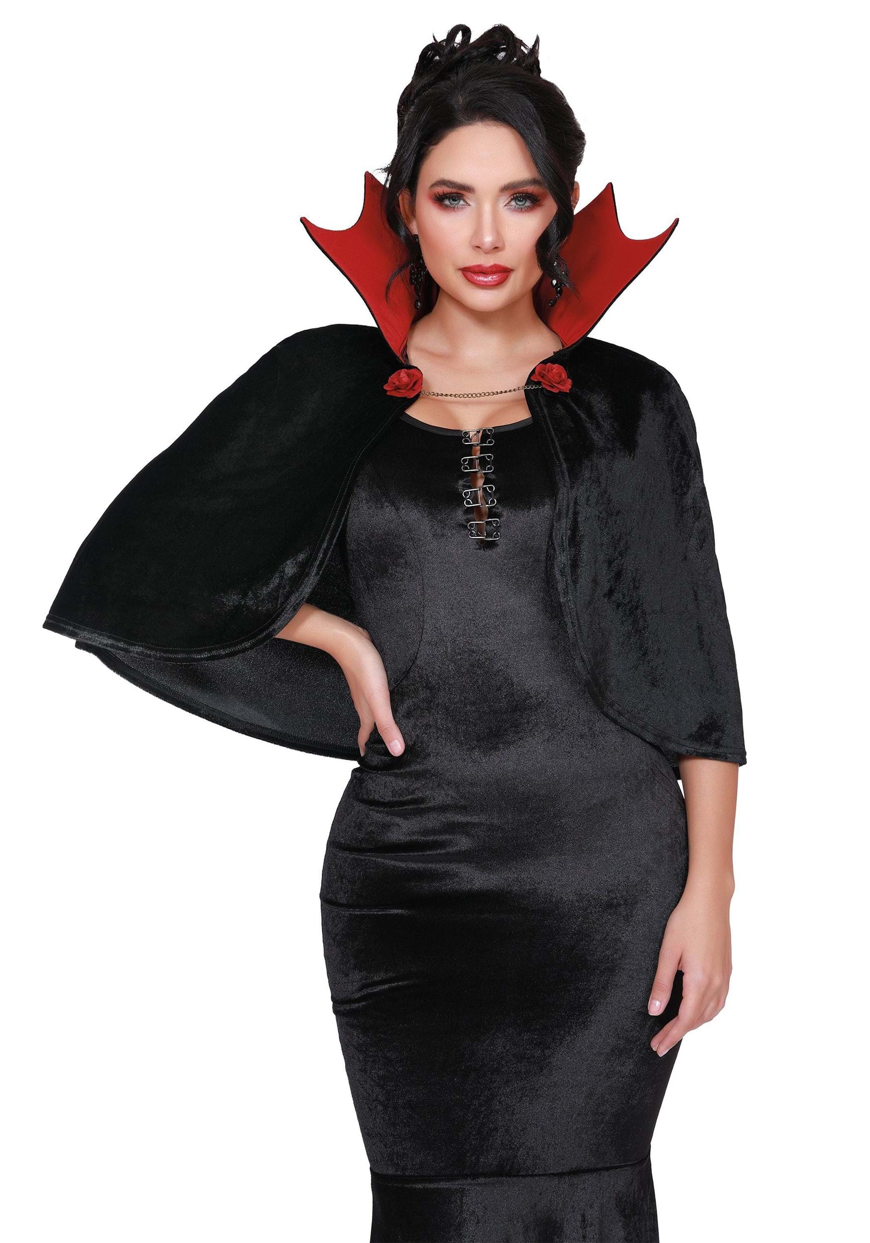 Vampire Capelet Accessory for Adults