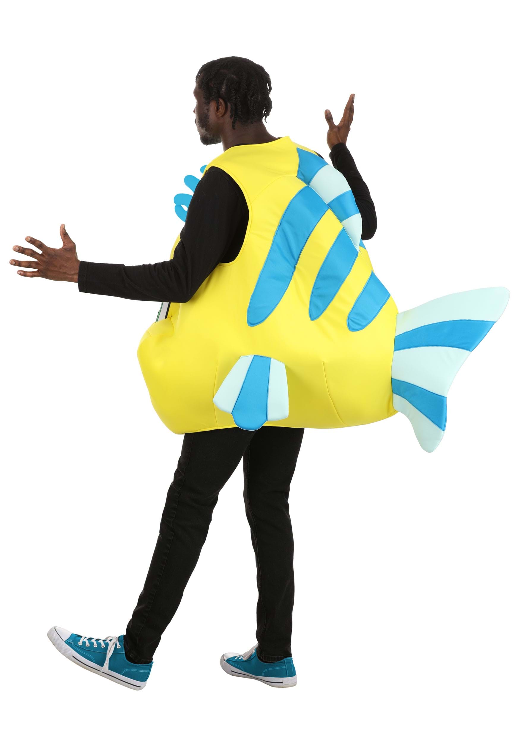 Disney The Little Mermaid Flounder Costume for Adults