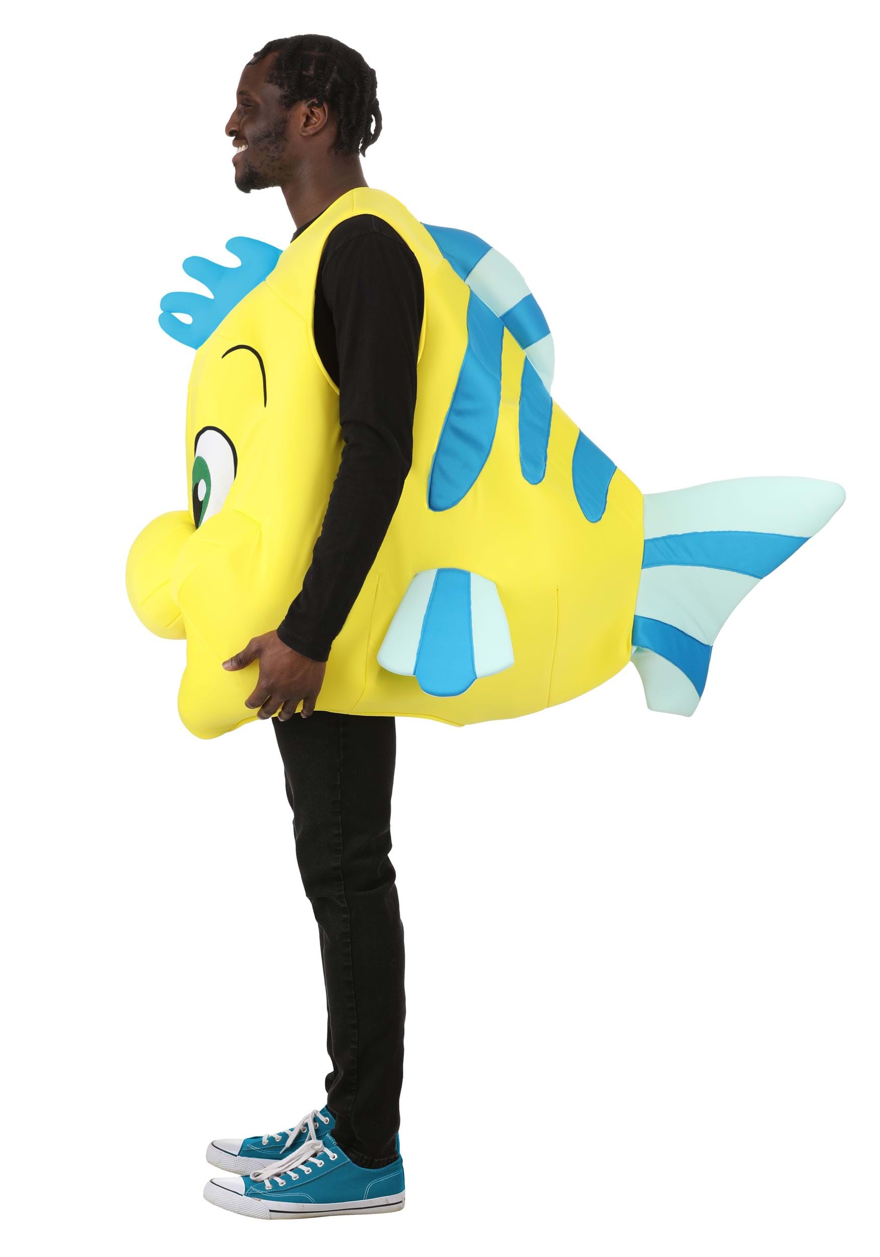 Disney The Little Mermaid Flounder Costume for Adults