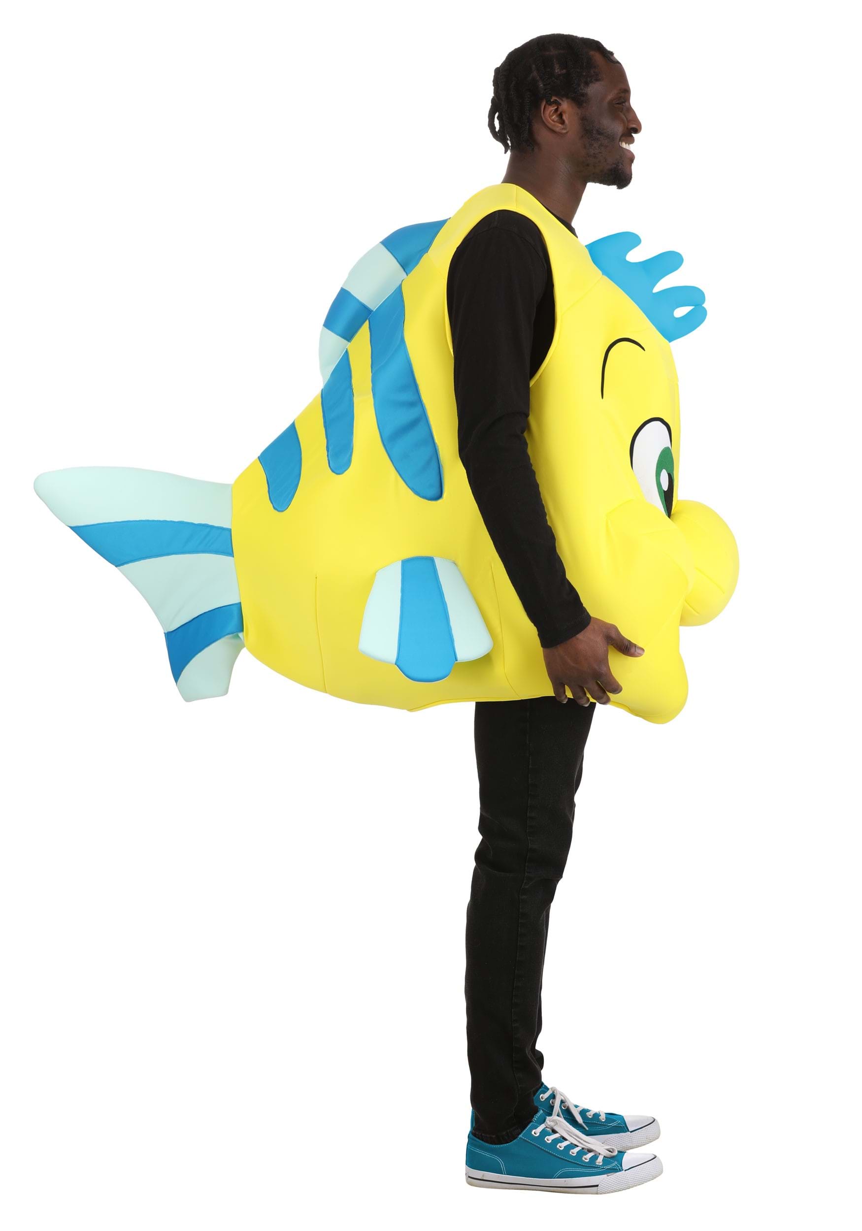 Disney The Little Mermaid Flounder Costume for Adults