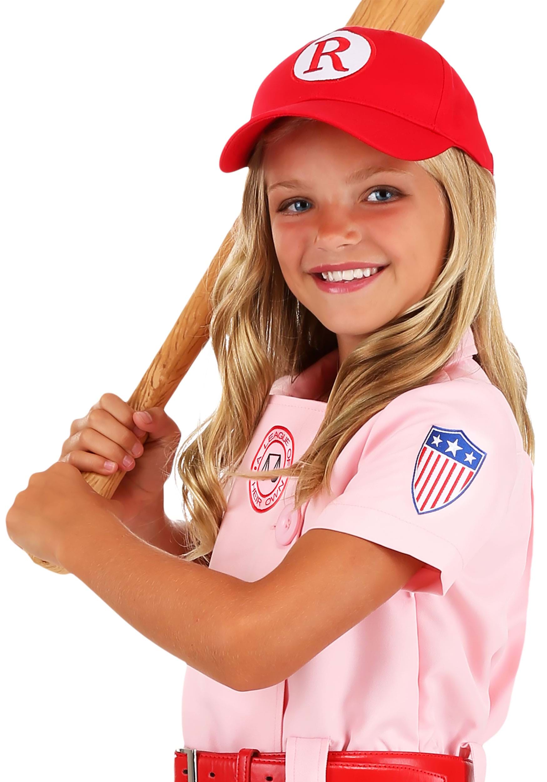 Girl's League of Their Own Luxury Dottie Costume