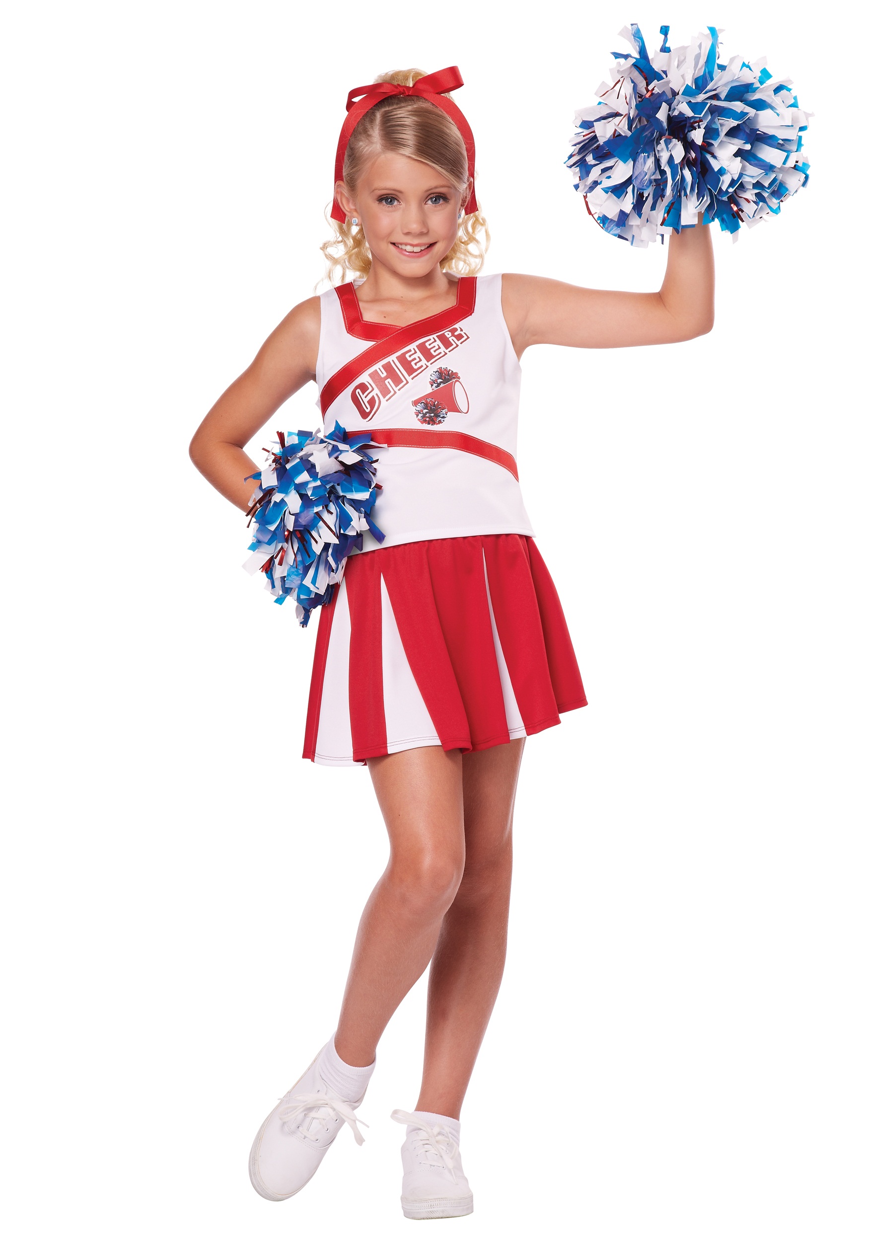 High School Cheerleader Girl's Costume 1 High School Cheerleader Girl's Costume