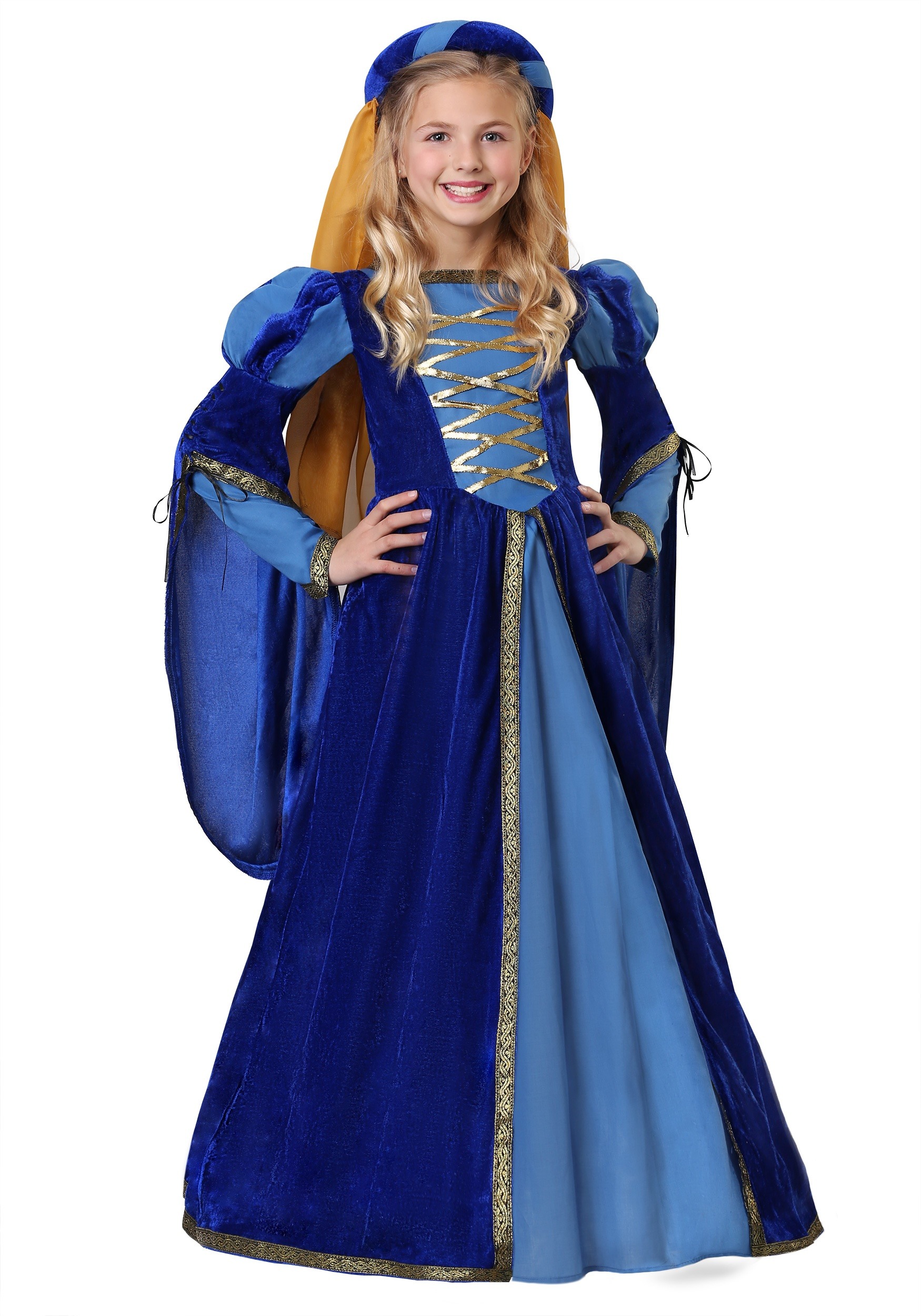 Renaissance Queen Girl's Costume