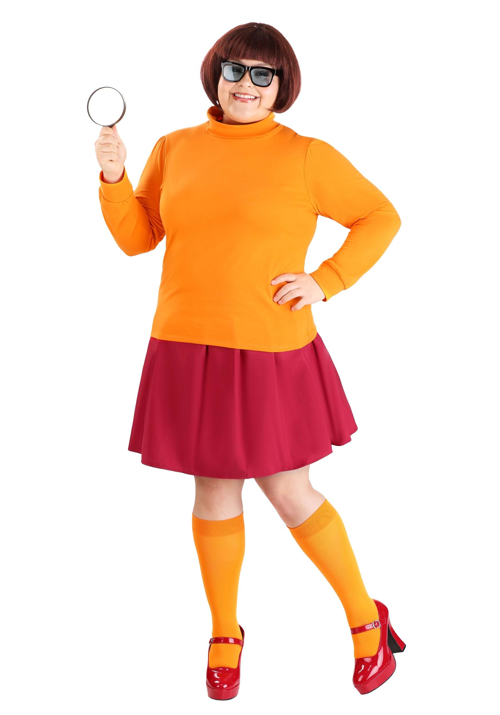 Adult Plus Size Classic Scooby Doo Velma Costume