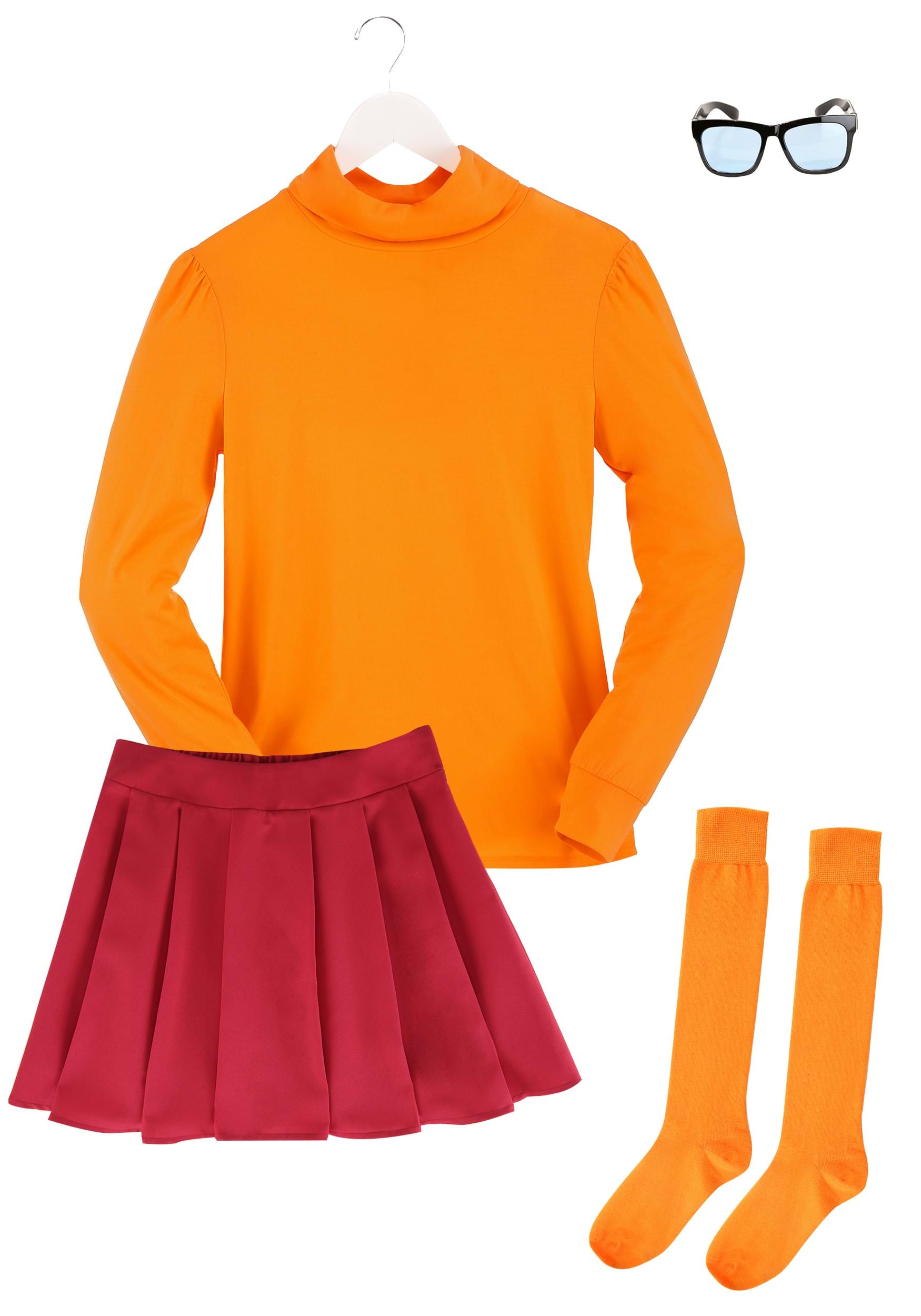 Adult Plus Size Classic Scooby Doo Velma Costume