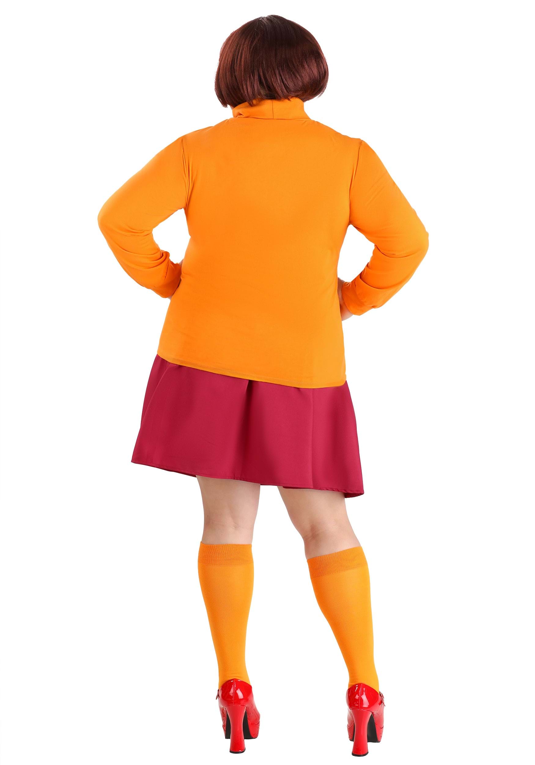 Adult Plus Size Classic Scooby Doo Velma Costume