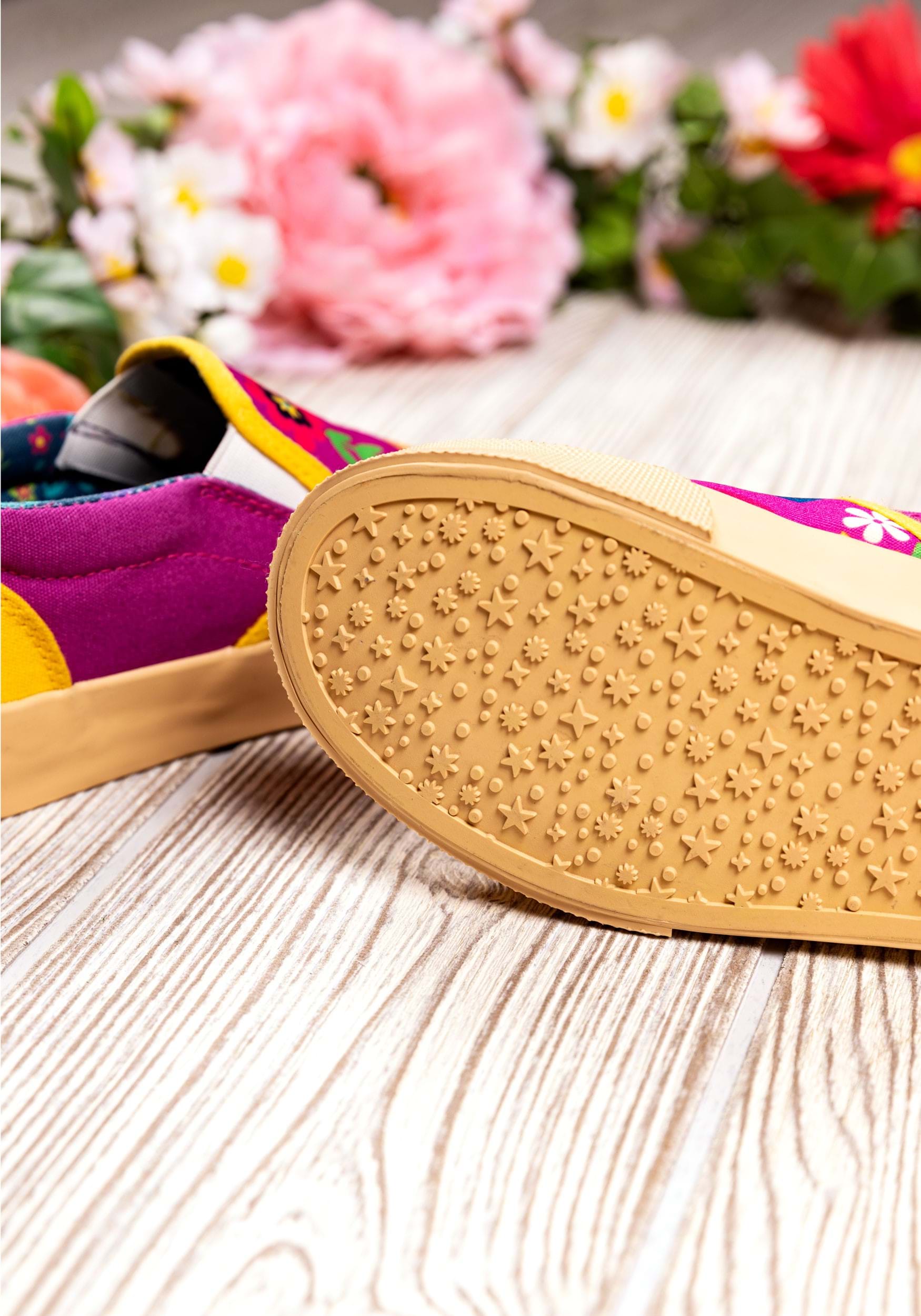 Encanto Embroidered Slip On Sneakers for Women 14 Encanto Embroidered Slip On Sneakers for Women