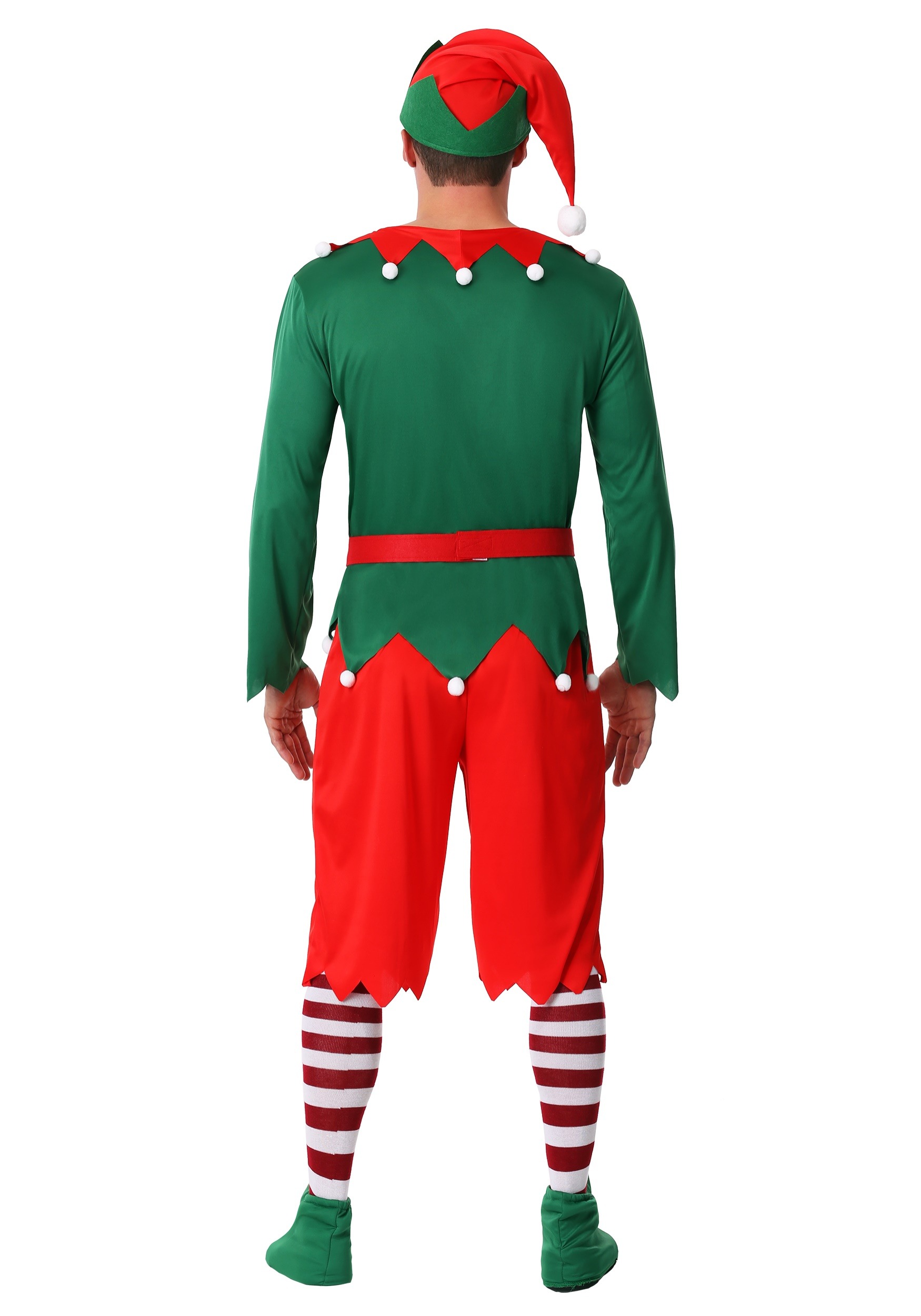 Plus Size Santa's Helper Costume for Men 2 Plus Size Santa's Helper Costume for Men