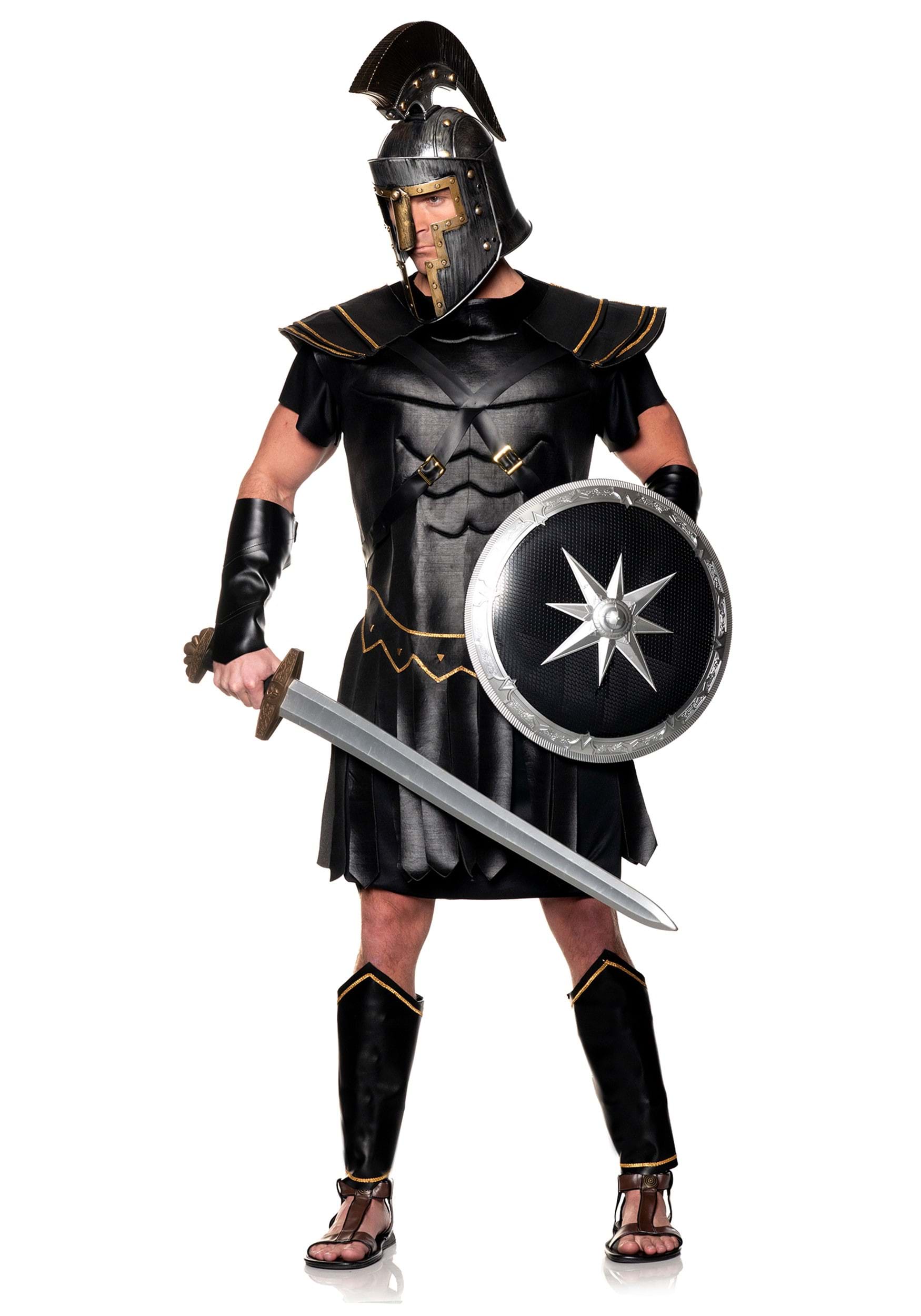 Plus Size Roman Soldier Costume for Men