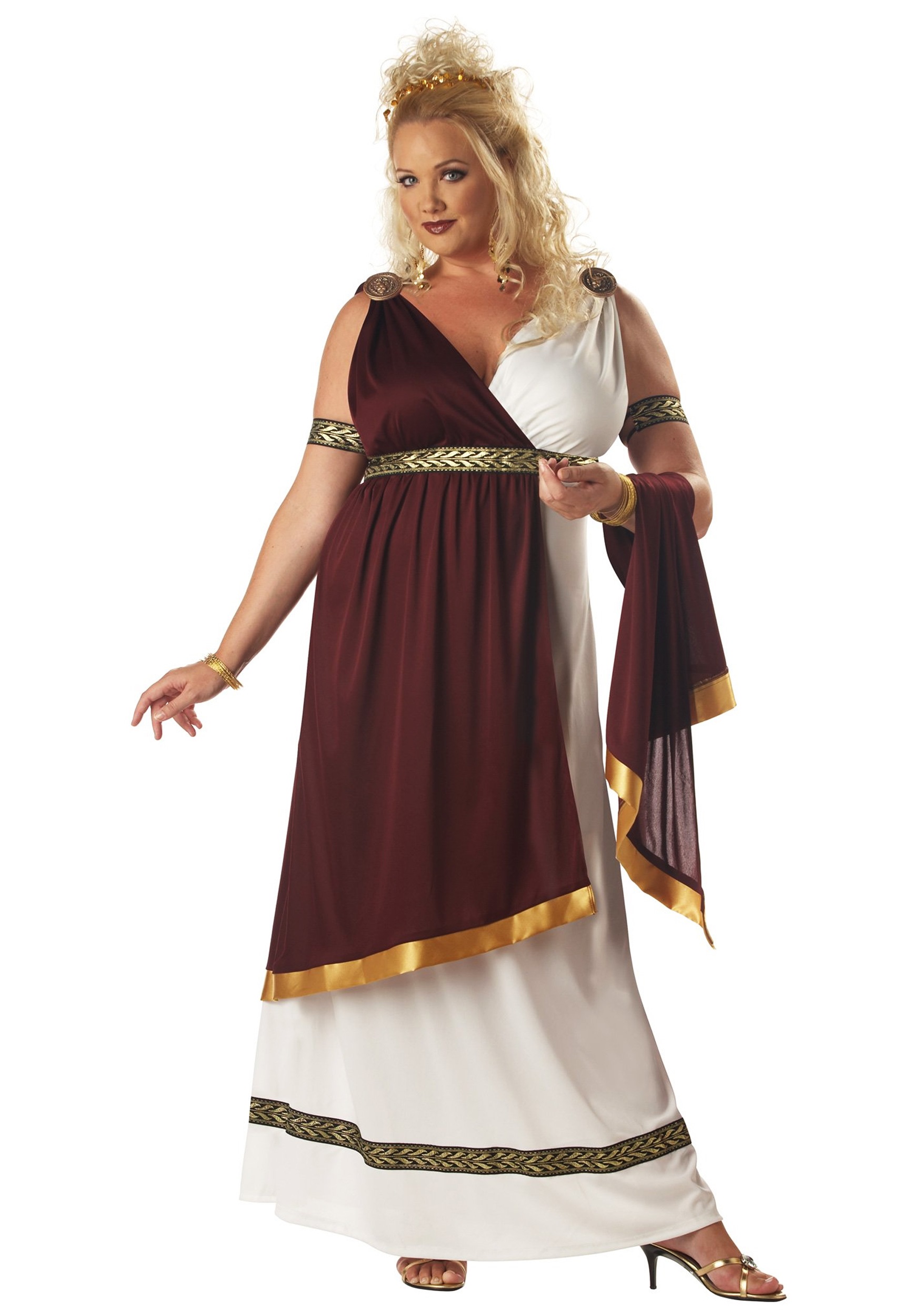 Women's Plus Size Toga Costume