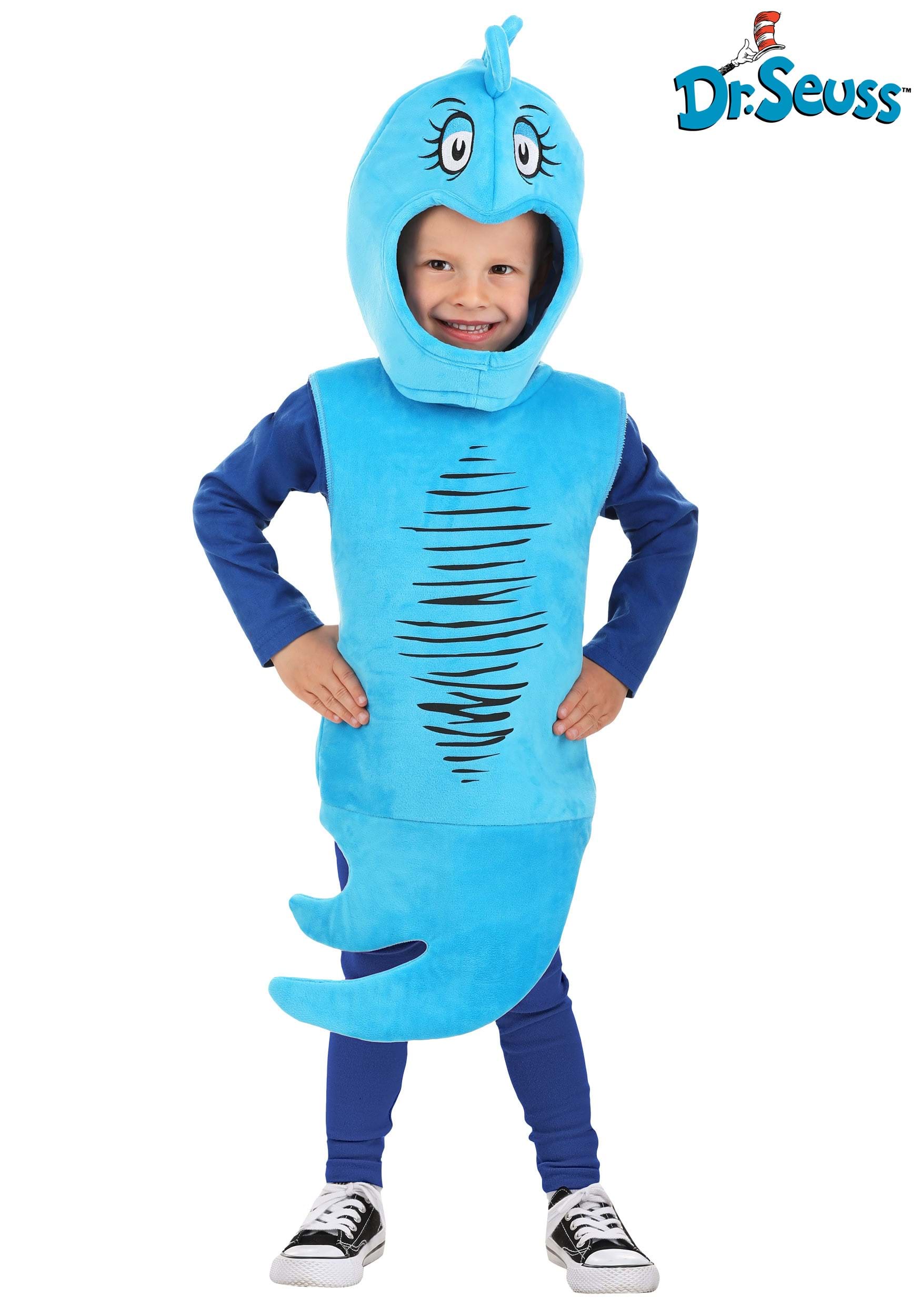 Dr. Seuss Toddler Blue Fish Costume