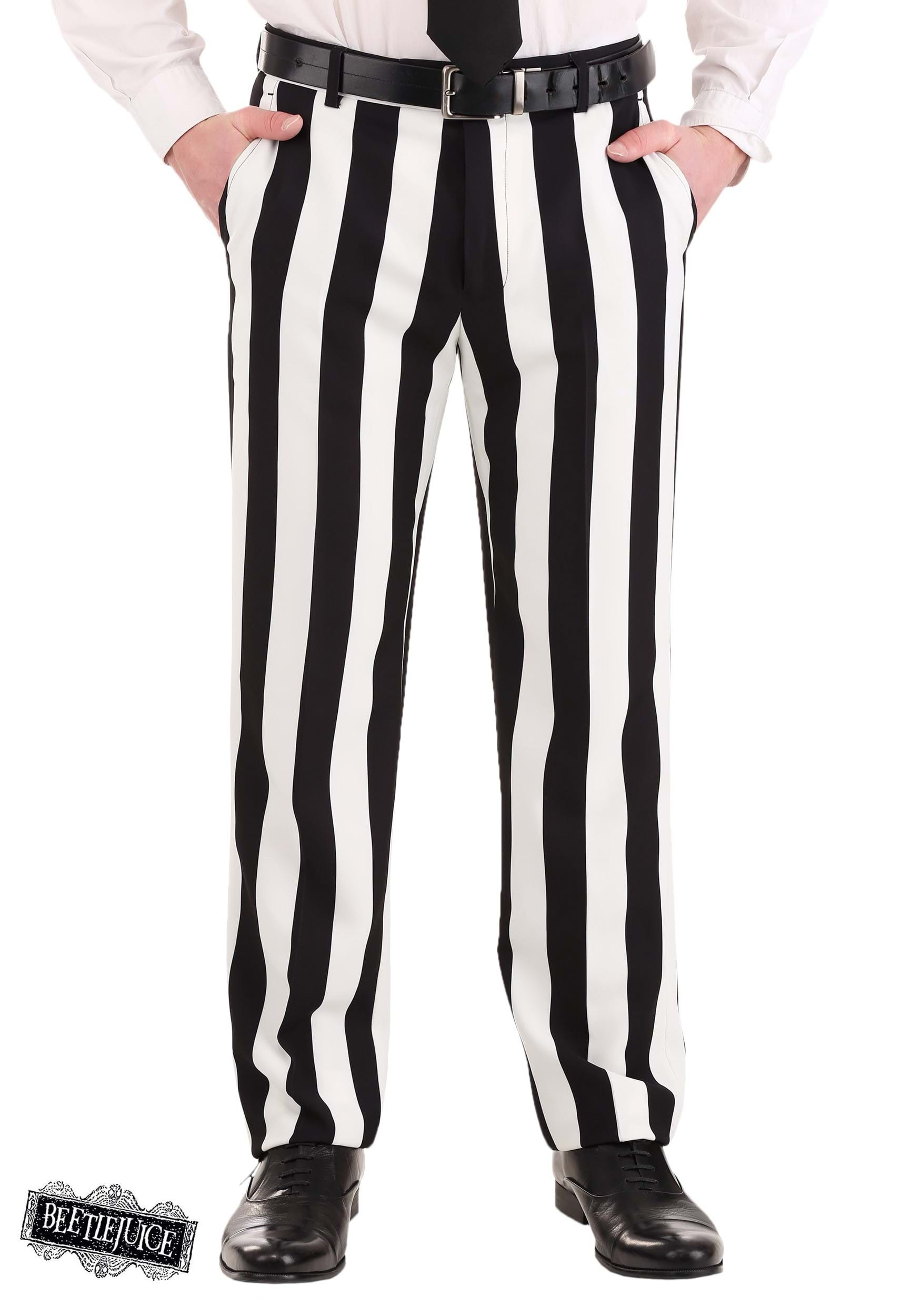 Classic Beetlejuice Suit Pants for Men