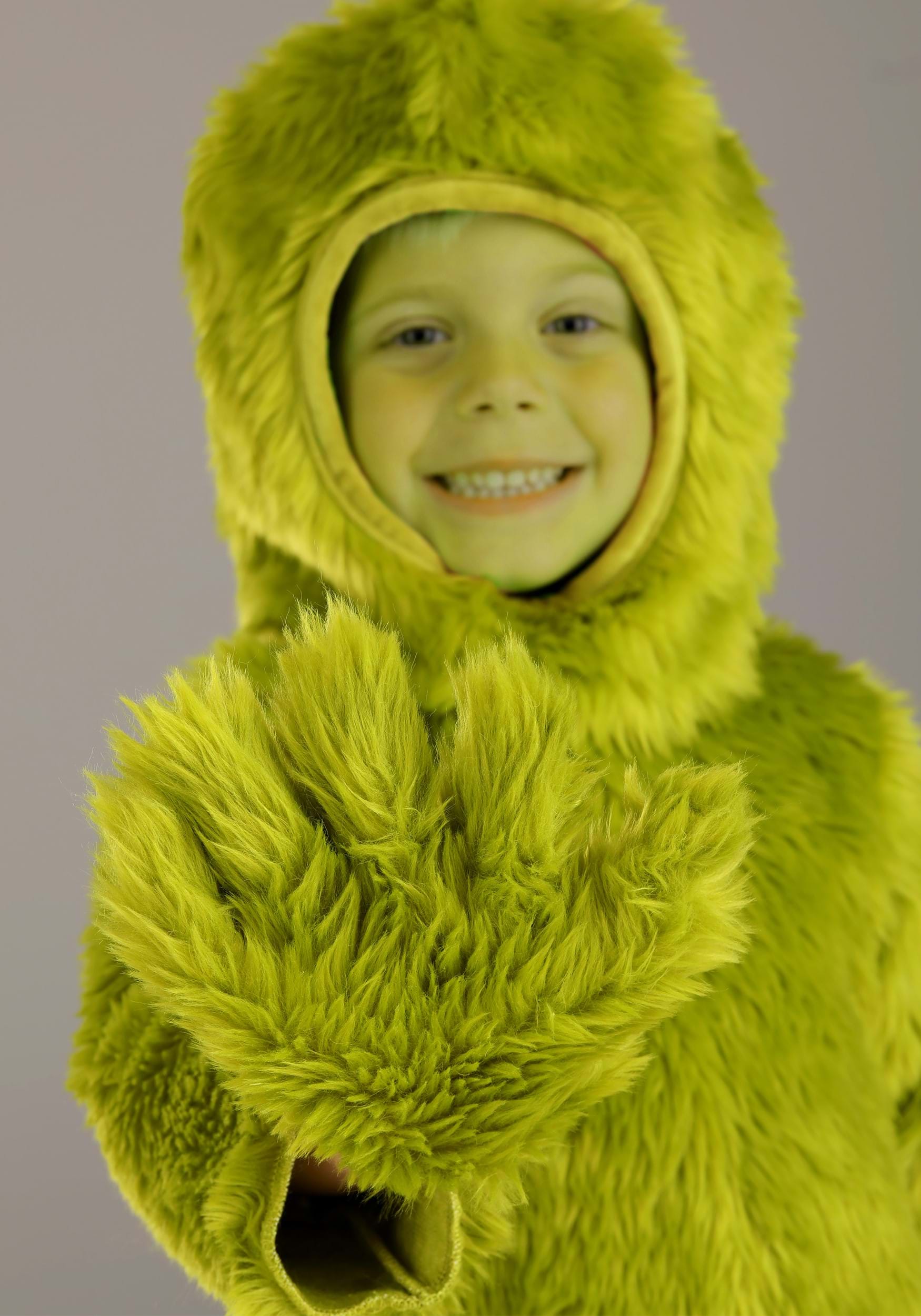 Dr. Seuss Grinch Open Face Toddler Costume