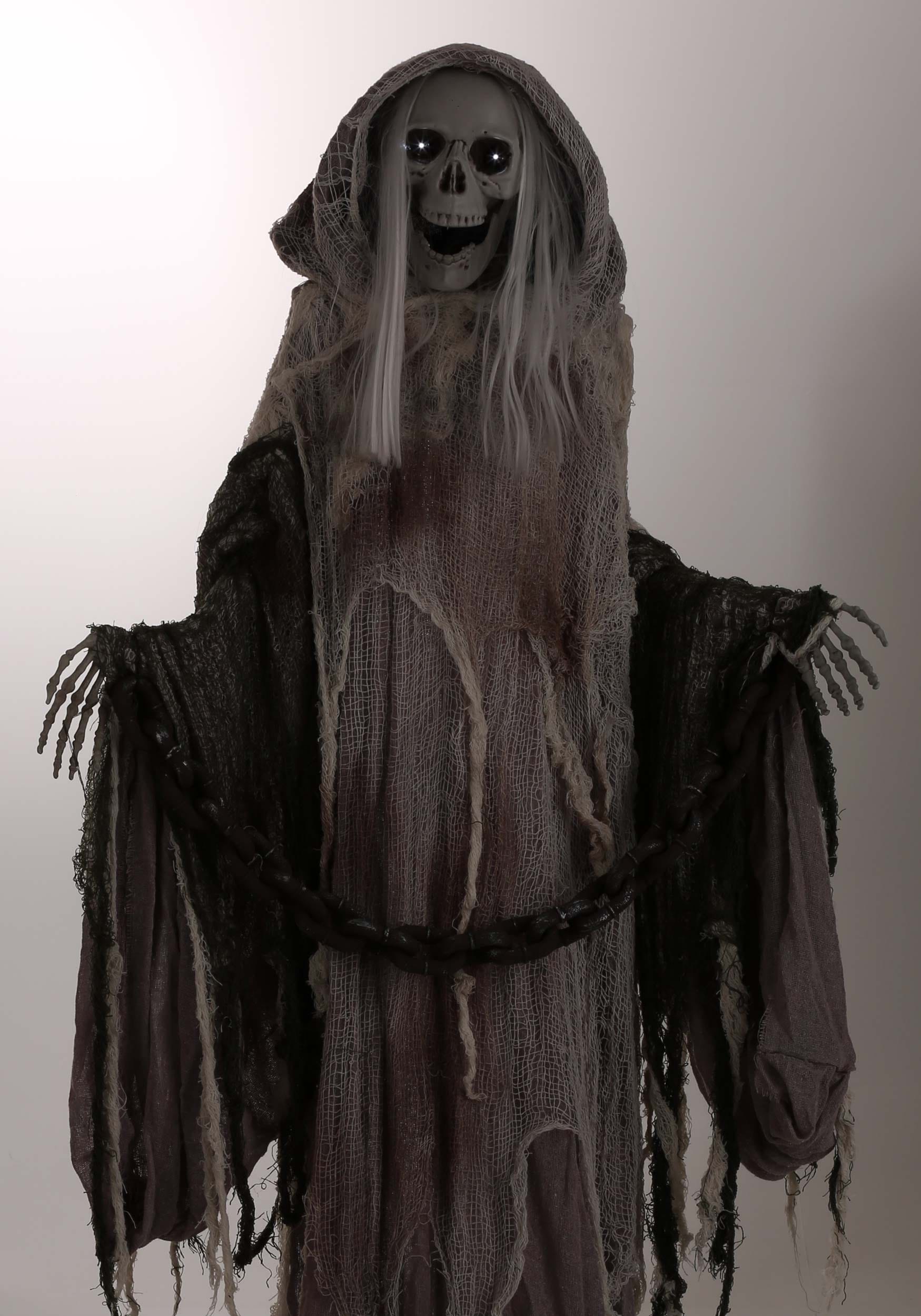 6FT Animated Standing Ghoul Decoration - Scream Saver 6 6FT Animated Standing Ghoul Decoration - Scream Saver