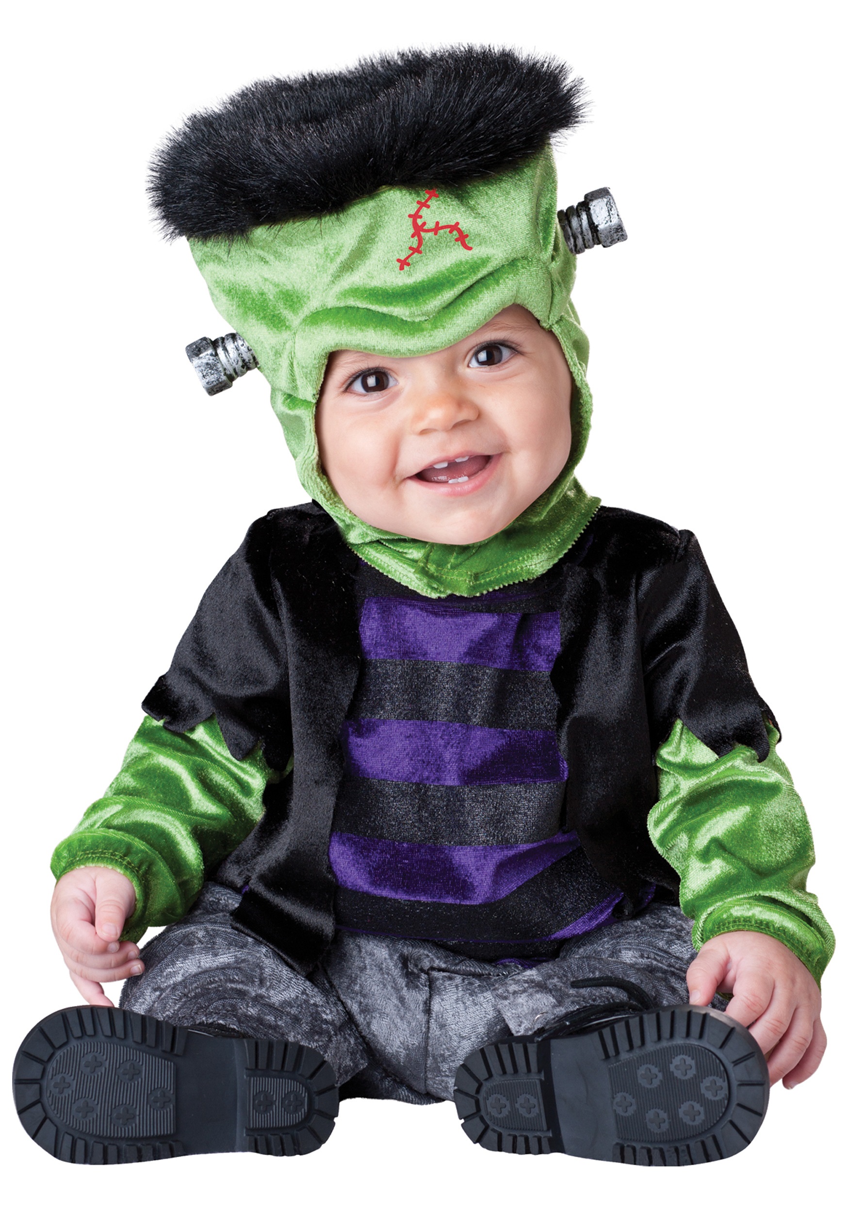 Scary Green Monster Costume for Infants
