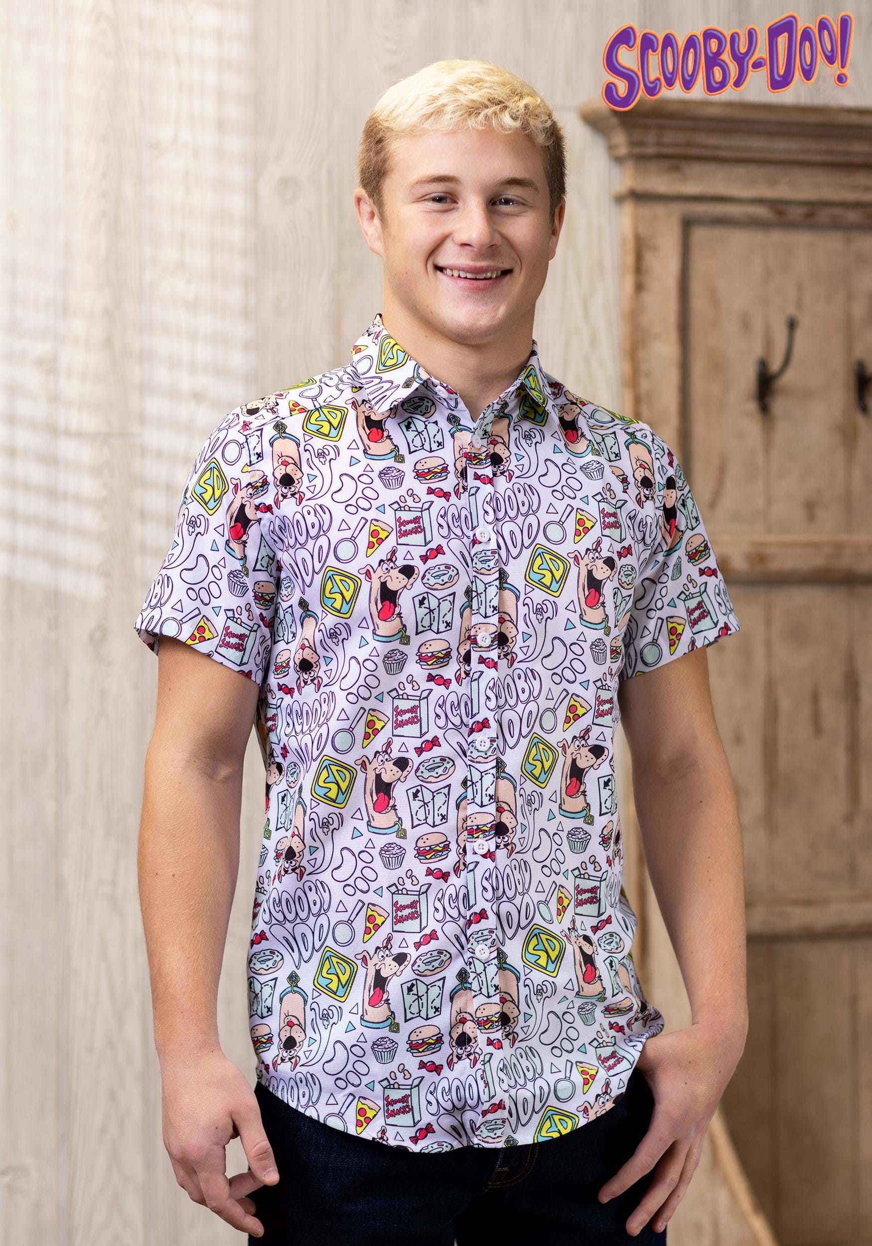 Scooby Doo Sublimated Shirt for Adults
