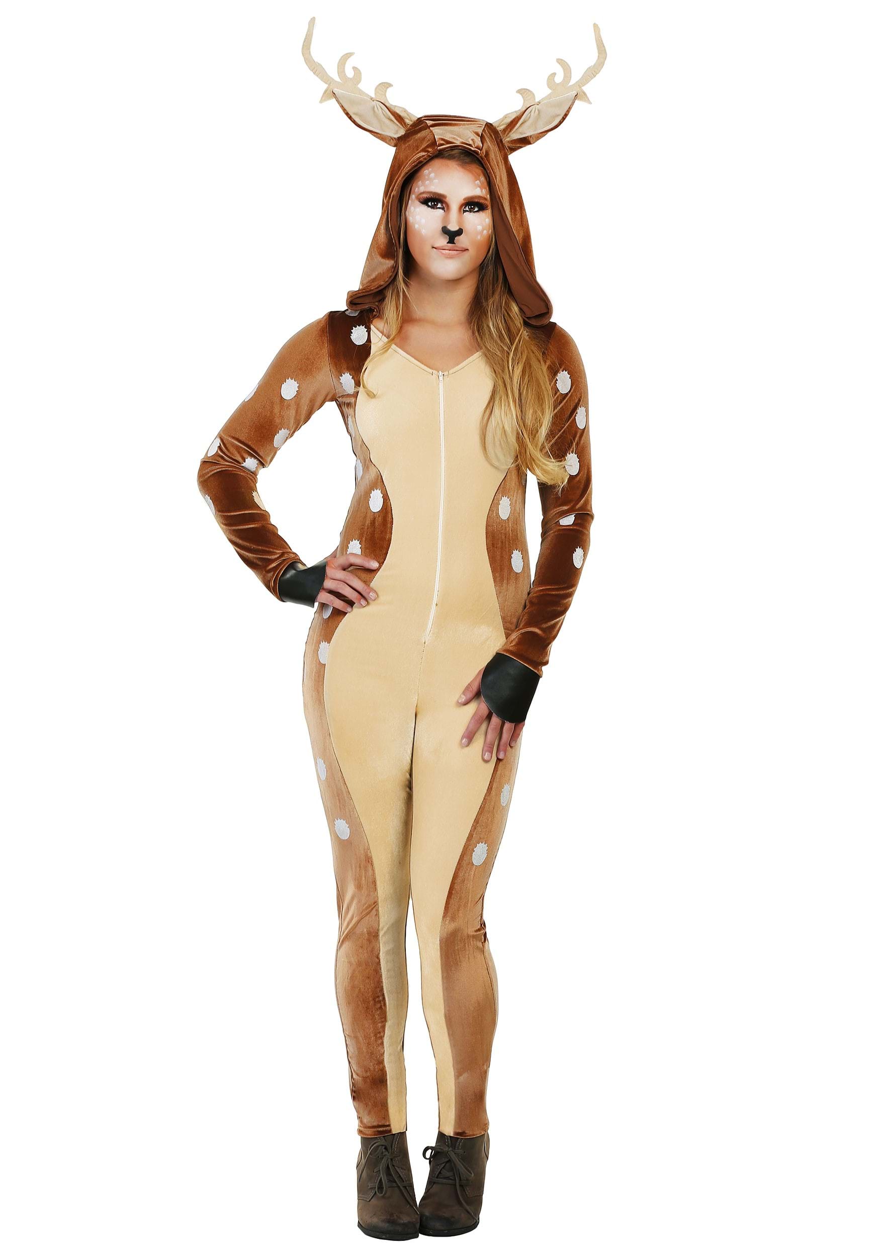 Plus Size Women's Deer Fawn Costume