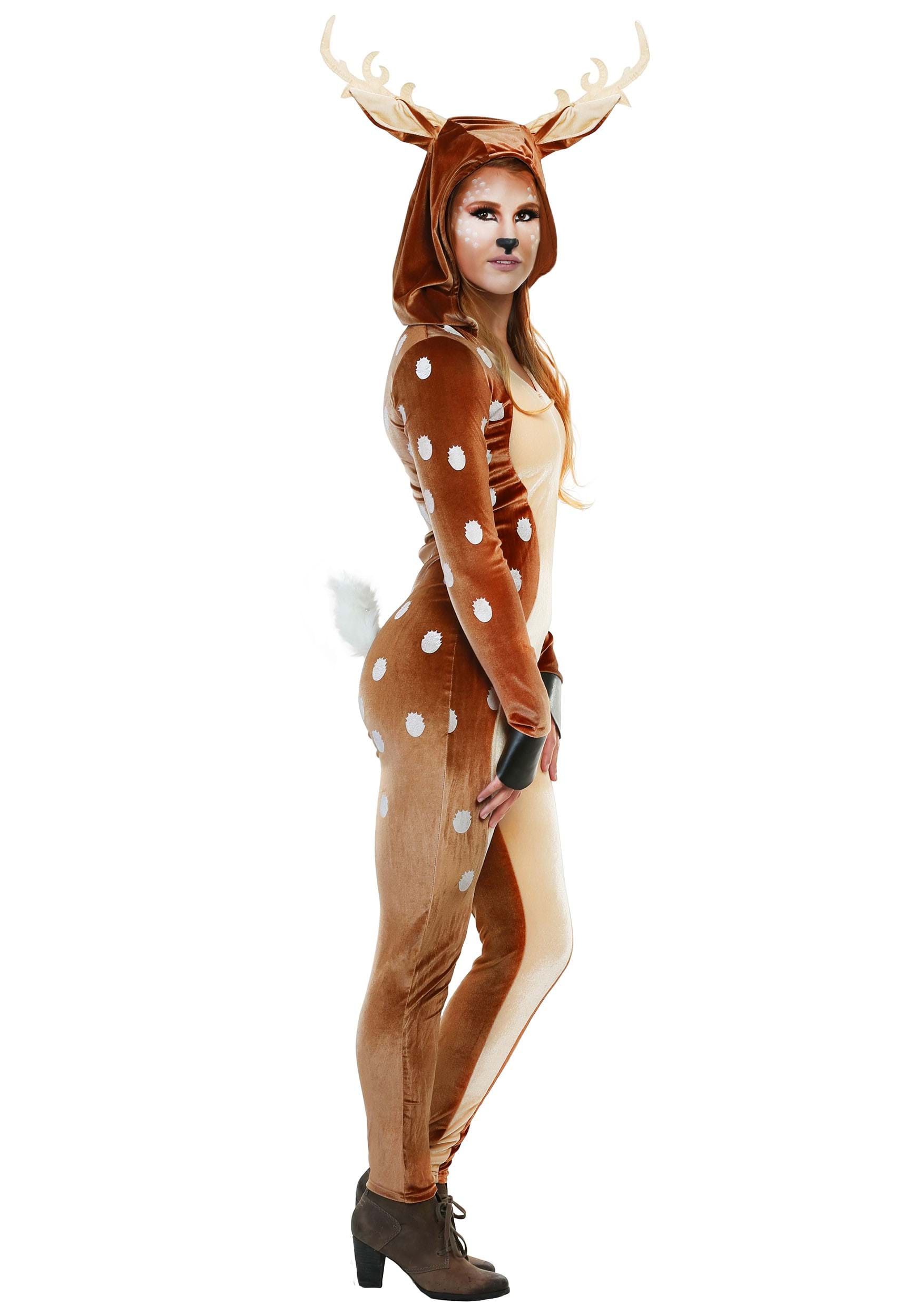 Plus Size Women's Deer Fawn Costume