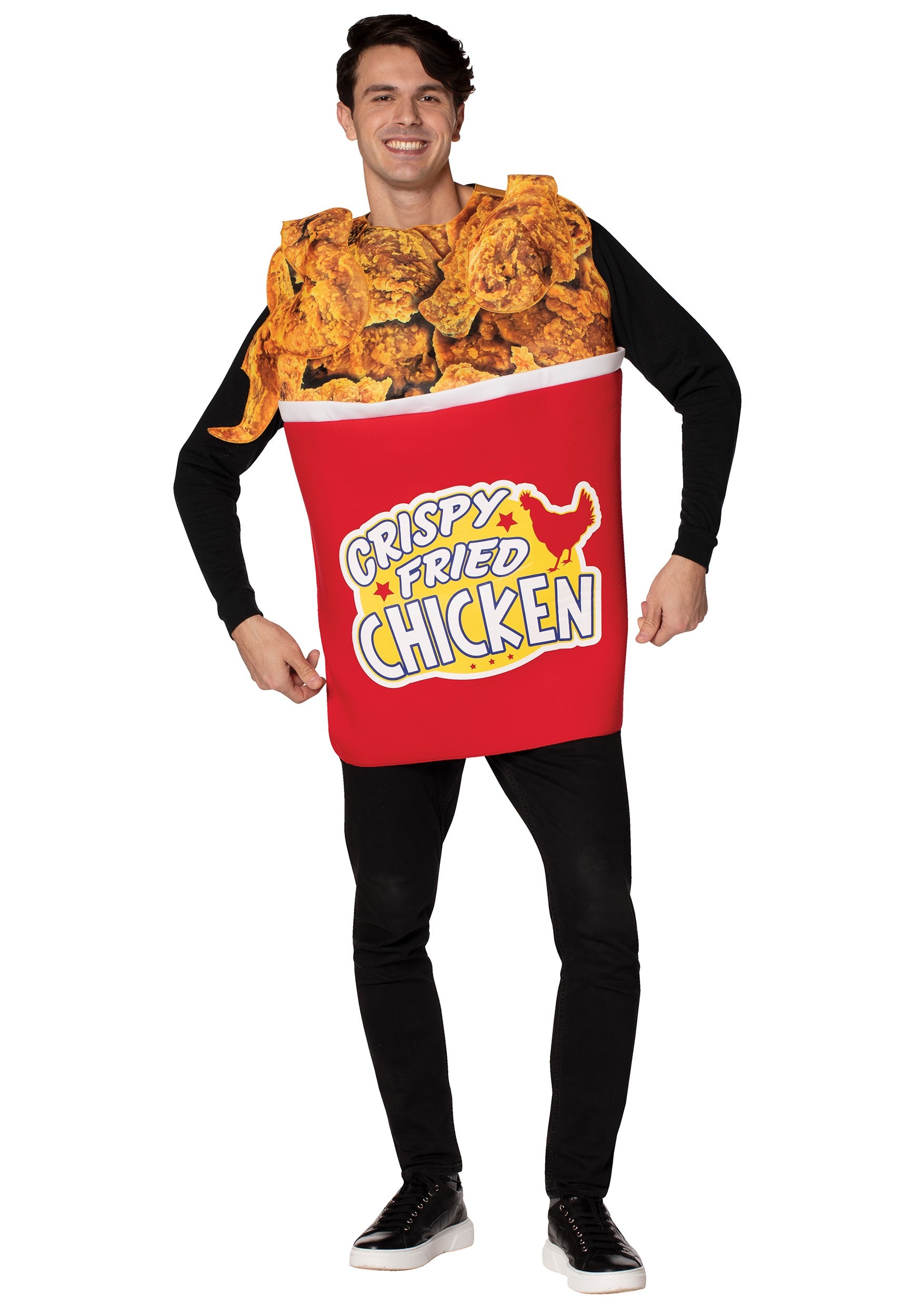 Bucket of Fried Chicken Costume for Adults